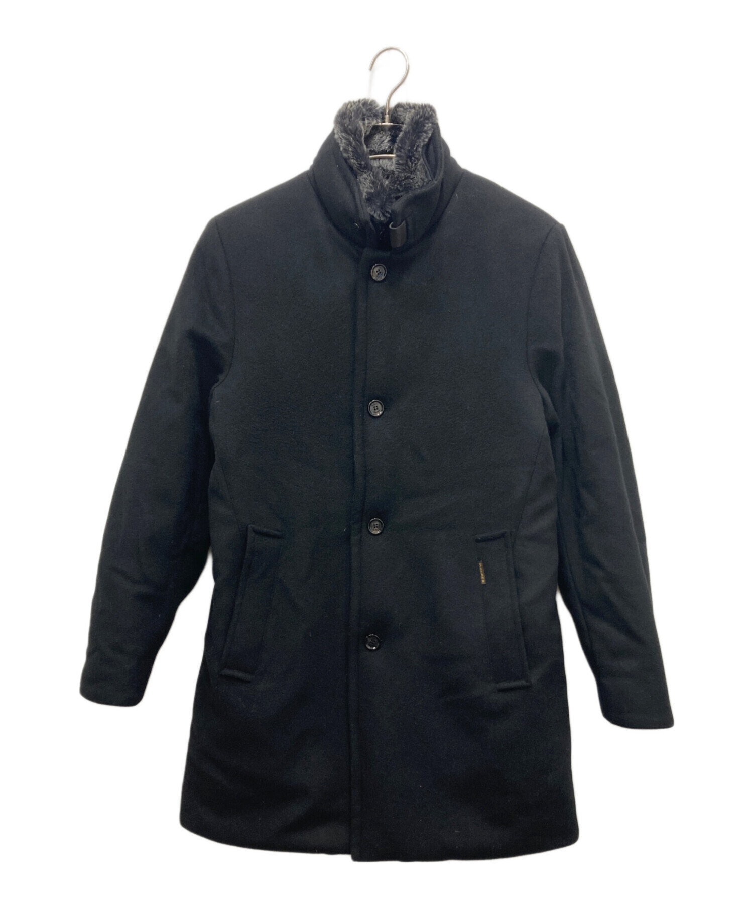 中古・古着通販】MOORER (ムーレー) シングルブレスト パデッド コート