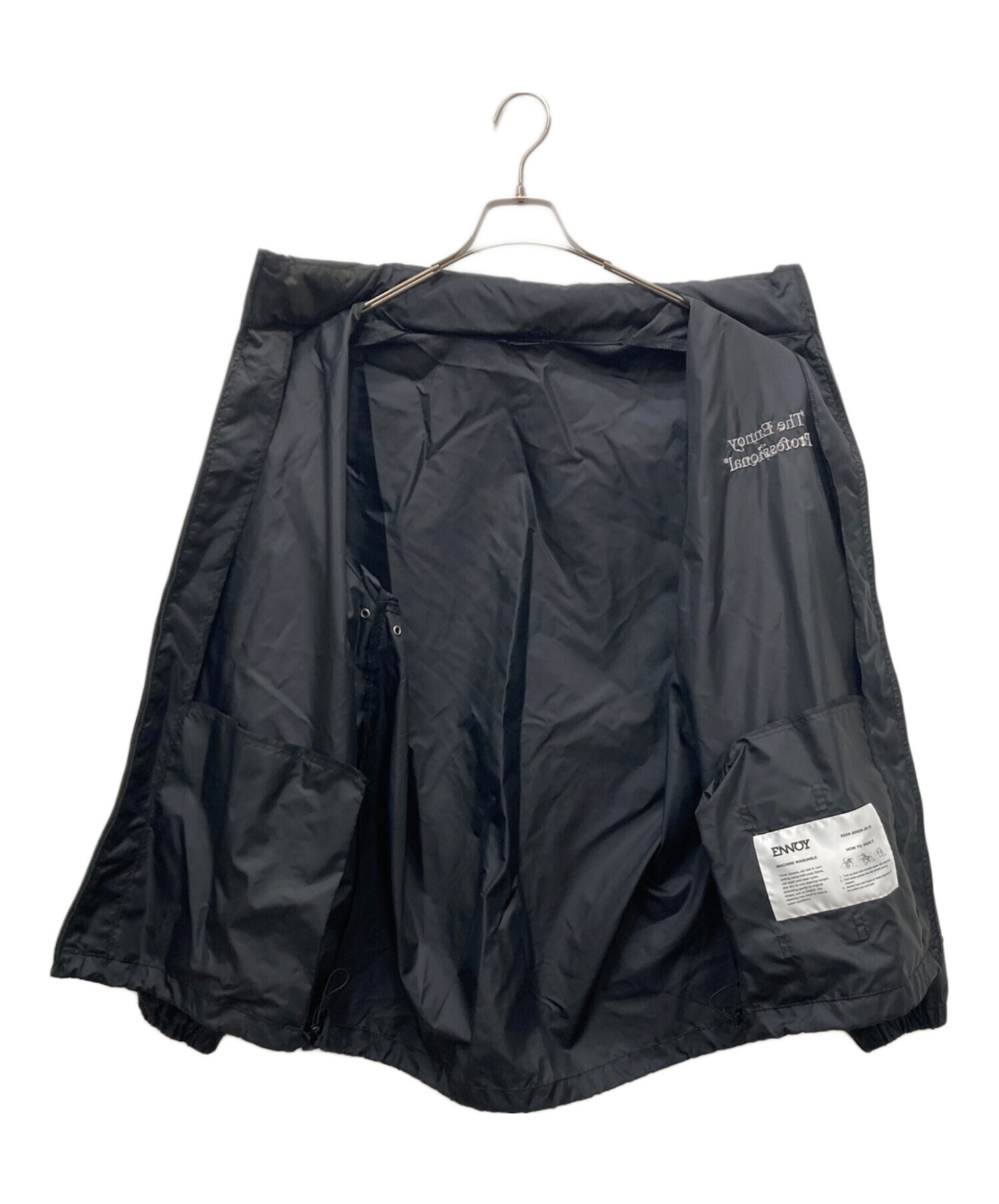 ENNOY ブラック パッカブル SS24-BREN-JK-02 2025年最新】エンノイ パッカブルの人気アイテム - メルカリ