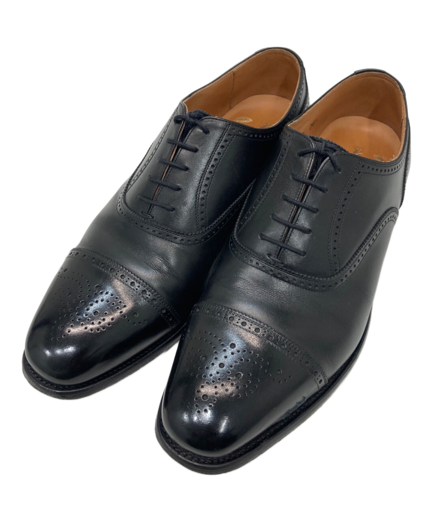 【未使用品】SCOTCH GRAIN 7970/26.5cm 2E ブラック 中古・古着通販】SCOTCH GRAIN (スコッチグレイン) ストレートチップ