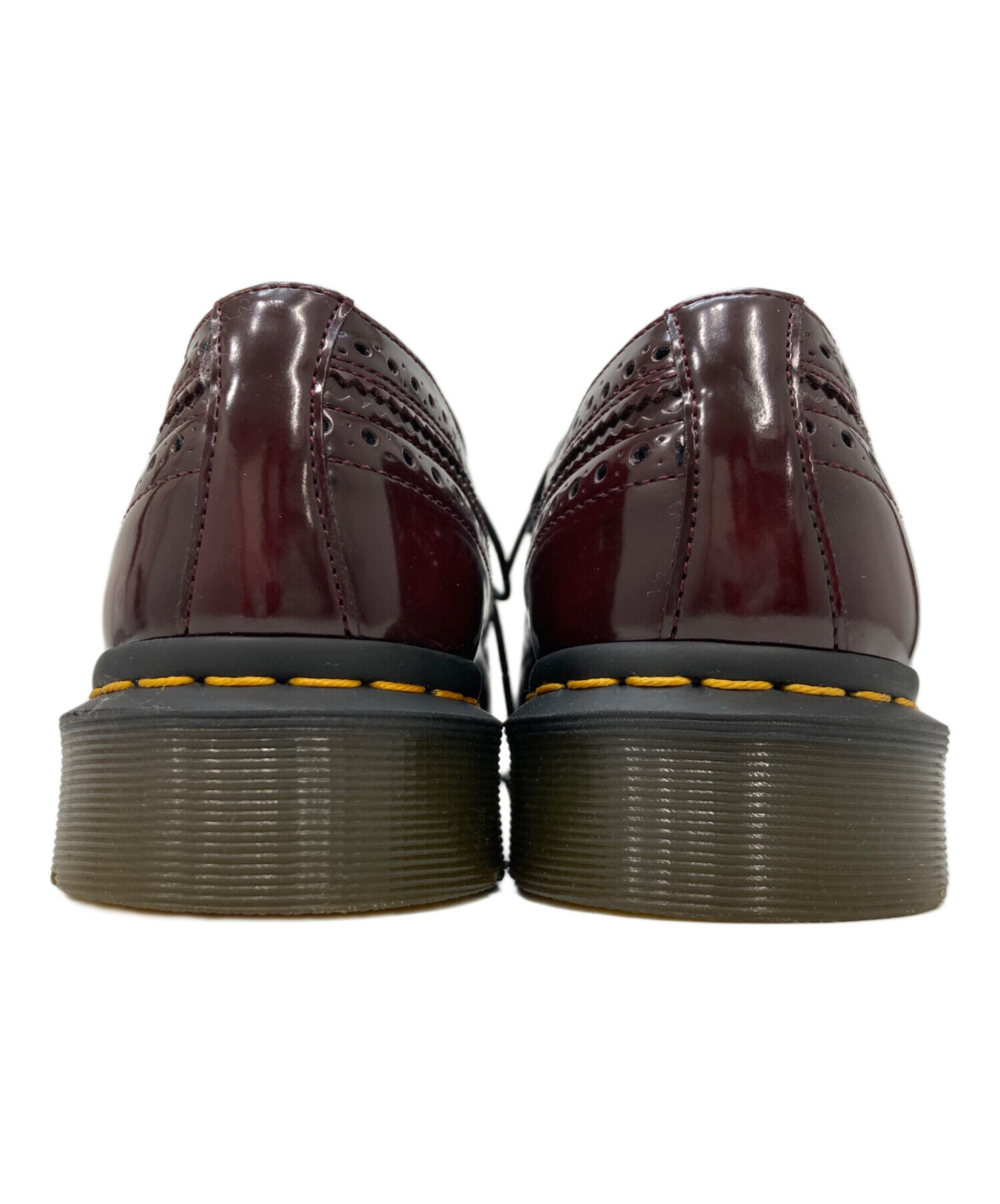 ドクターマーチン ブローグシューズ 中古・古着通販】Dr.Martens (ドクターマーチン) イエローステッチ