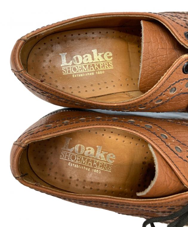 中古・古着通販】LOAKE (ローク) ウィングチップシューズ ブラウン