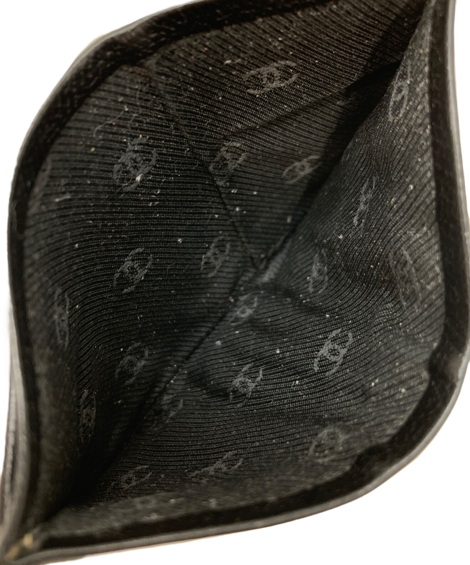 中古・古着通販】CHANEL (シャネル) ココボタンカードケース ブラック