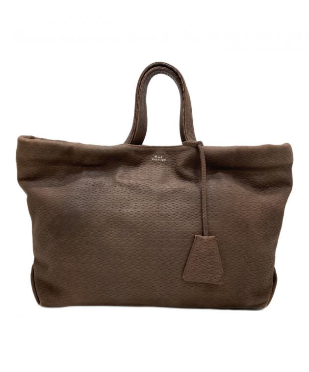 中古・古着通販】M.U.L (エムユーエル) メッシュ型押しベントトート