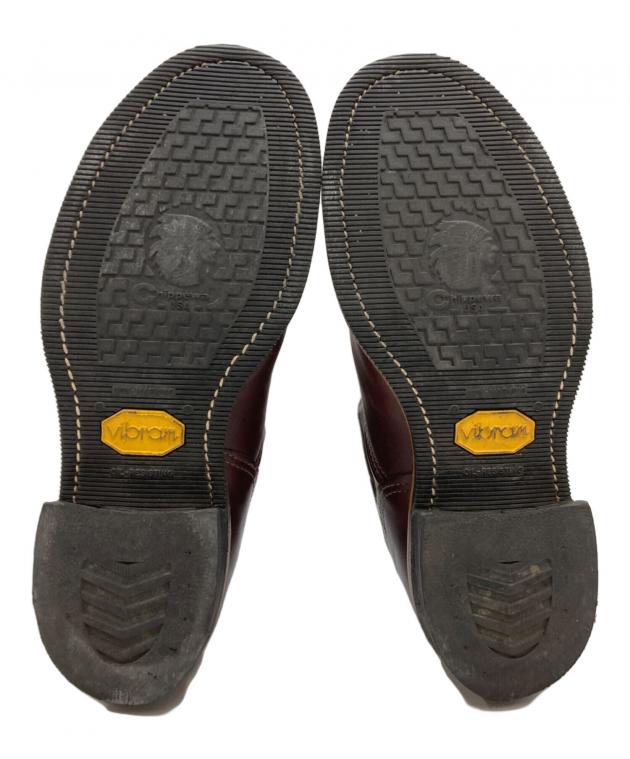 中古・古着通販】CHIPPEWA (チペワ) エンジニアブーツ ワインレッド