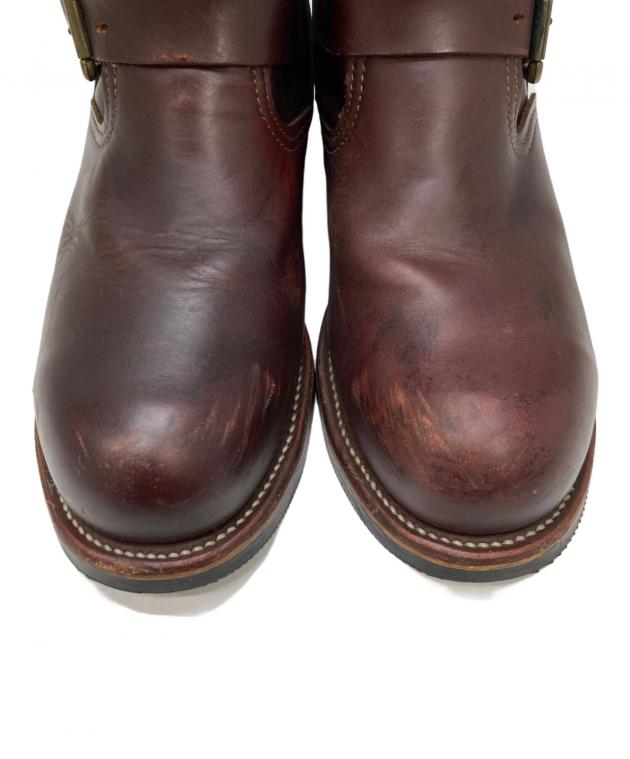 中古・古着通販】CHIPPEWA (チペワ) エンジニアブーツ ワインレッド