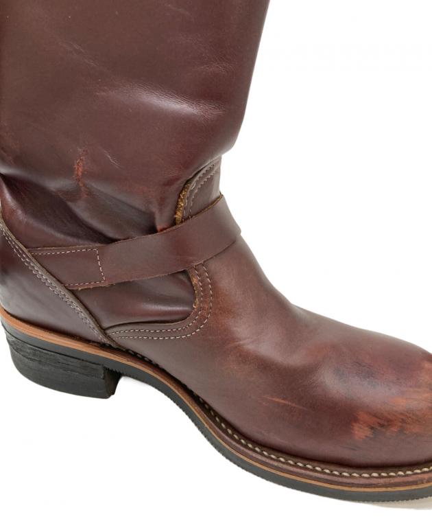 中古・古着通販】CHIPPEWA (チペワ) エンジニアブーツ ワインレッド