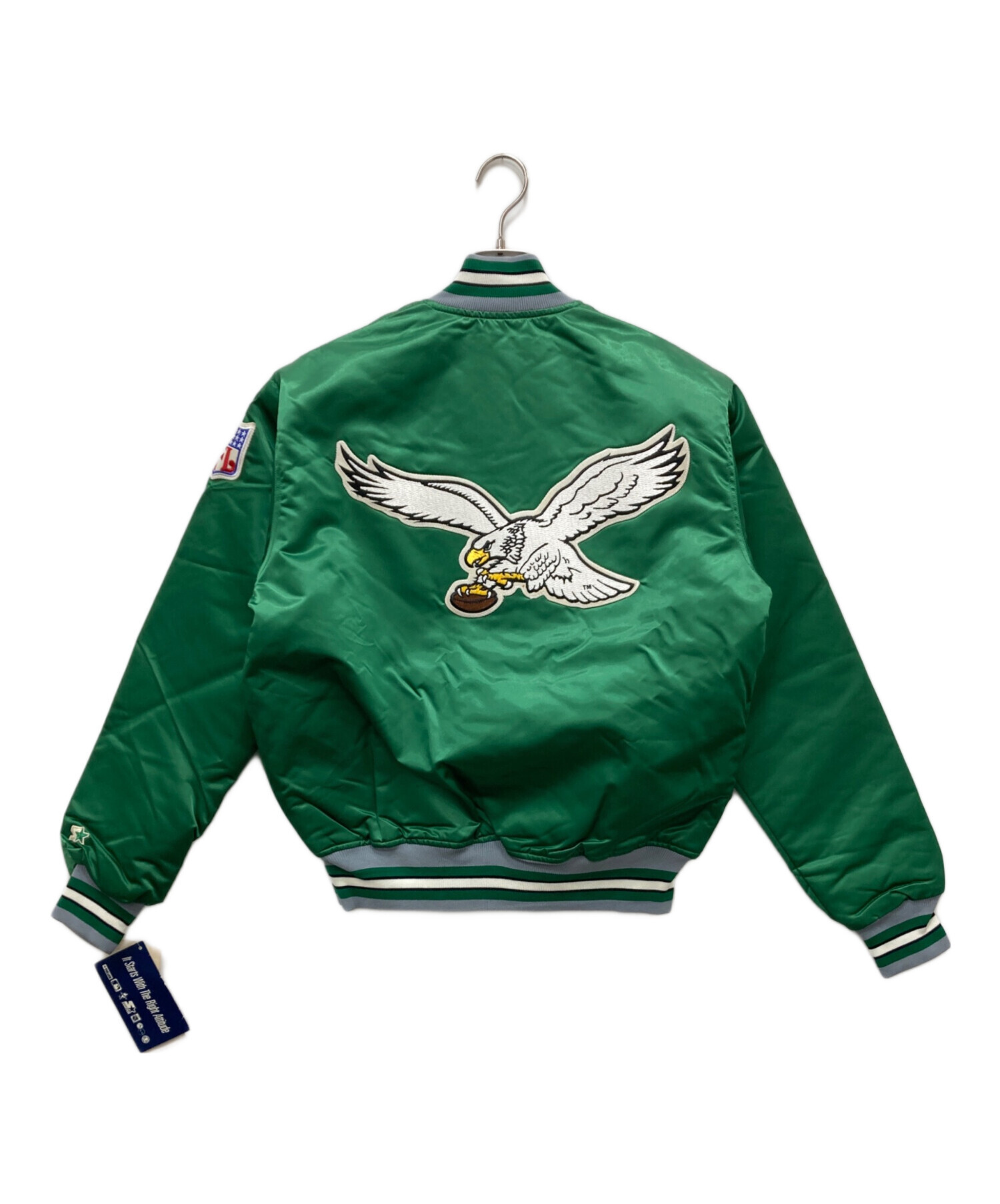 中古・古着通販】STARTER (スターター) スタジャン グリーン サイズ:M