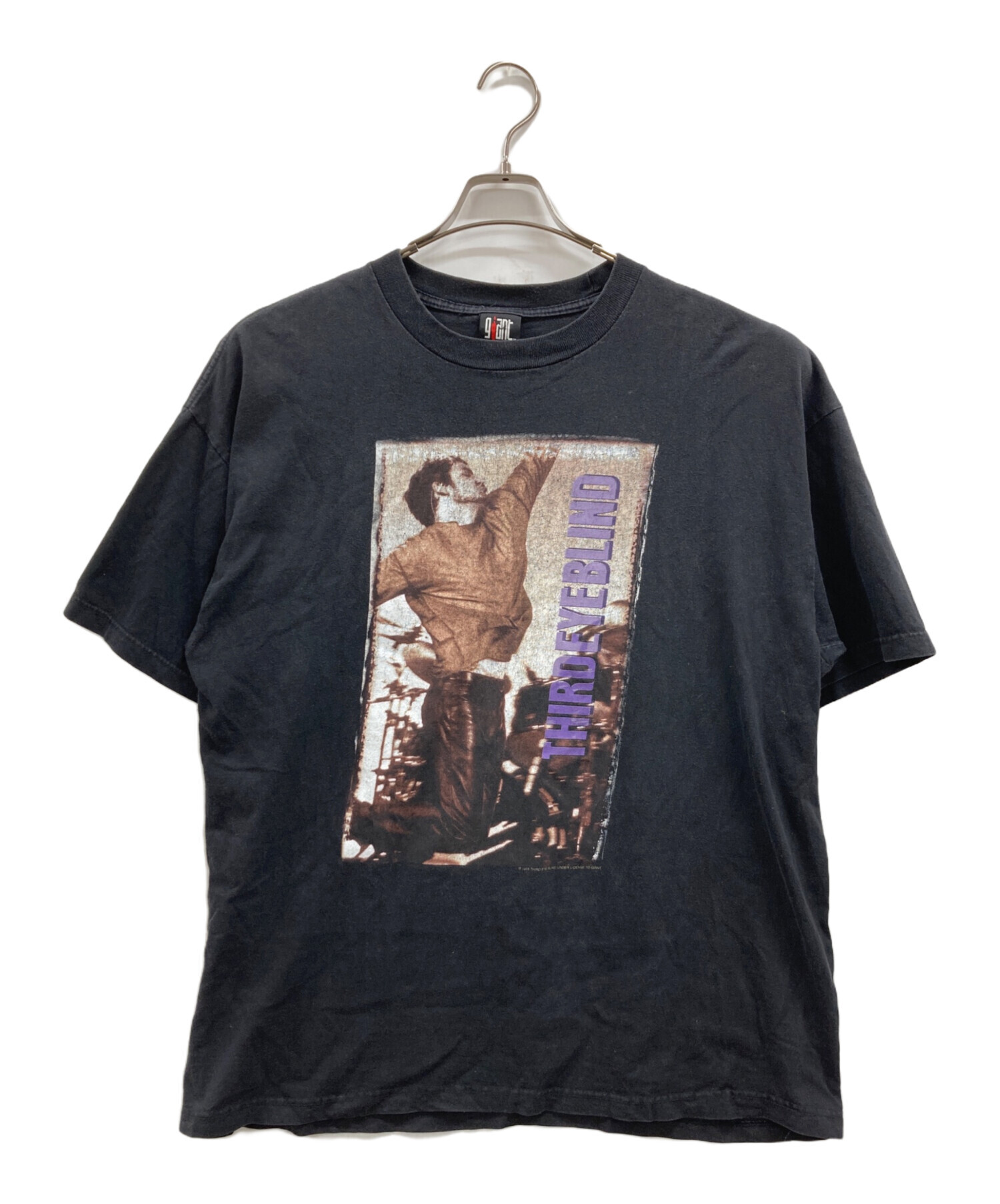 バックチェリープリントTシャツジャイアントタグサイズ表記M バック