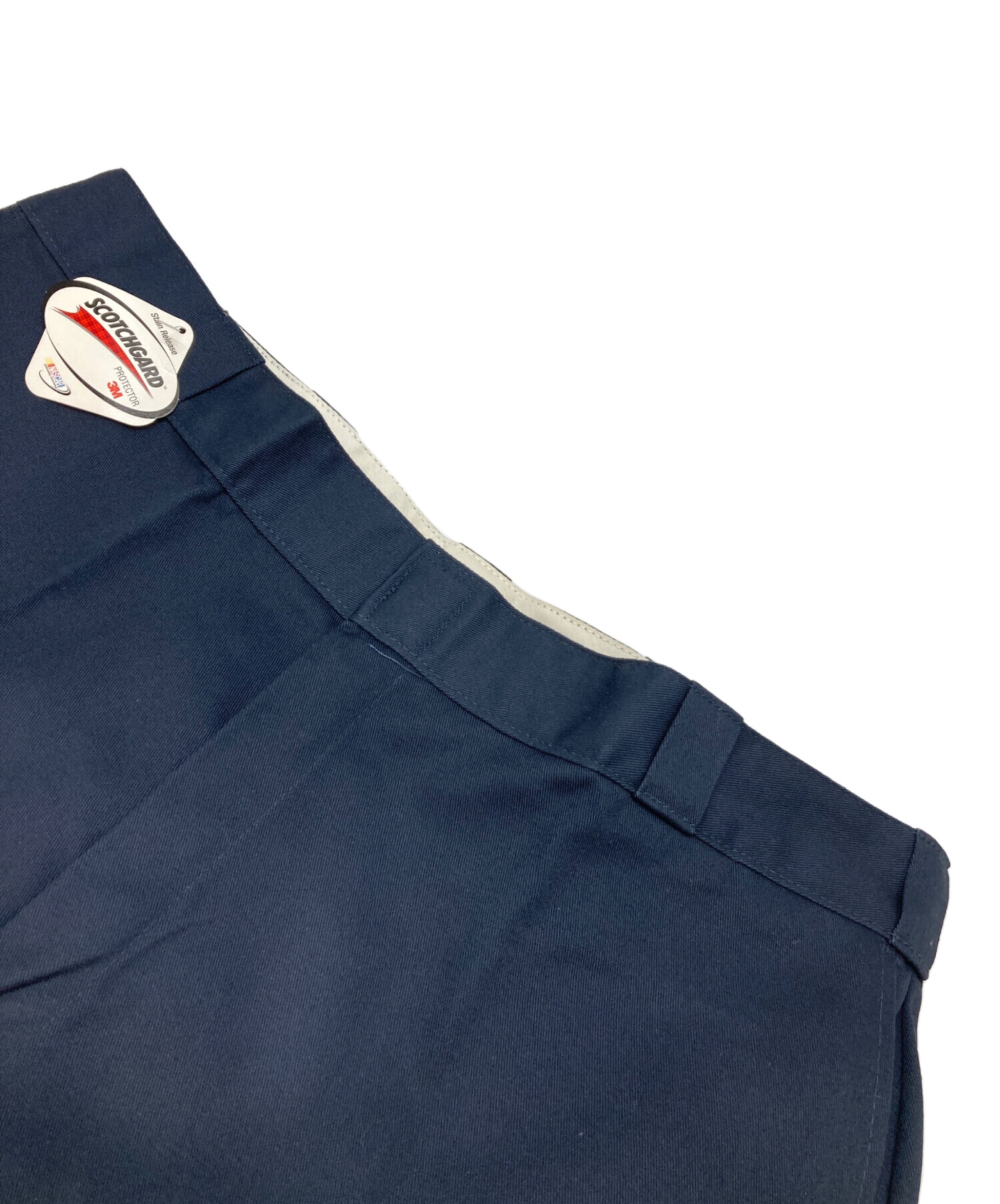 ディッキーズ ダブルニー ワークパンツ w50 l32 ダークネイビー 紺 古着 Dickies（ディッキーズ） US Dickies ルーズフィット ダブルニー