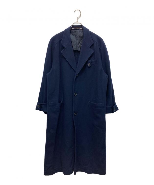 中古・古着通販】Y's (ワイズ) チェスターコート ネイビー サイズ:不明