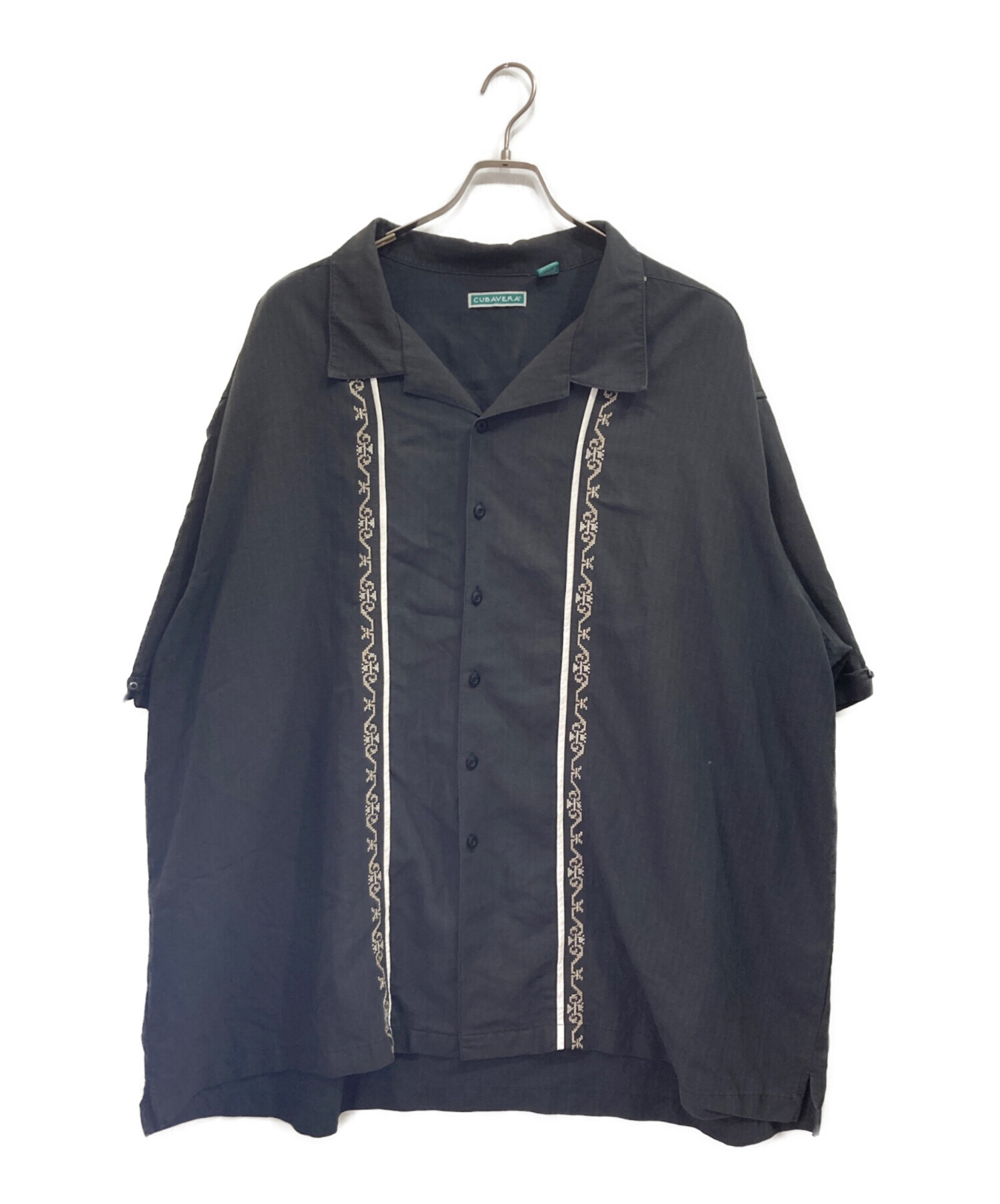 中古・古着通販】CUBAVERA (キューバベラ) キューバシャツ ブラック