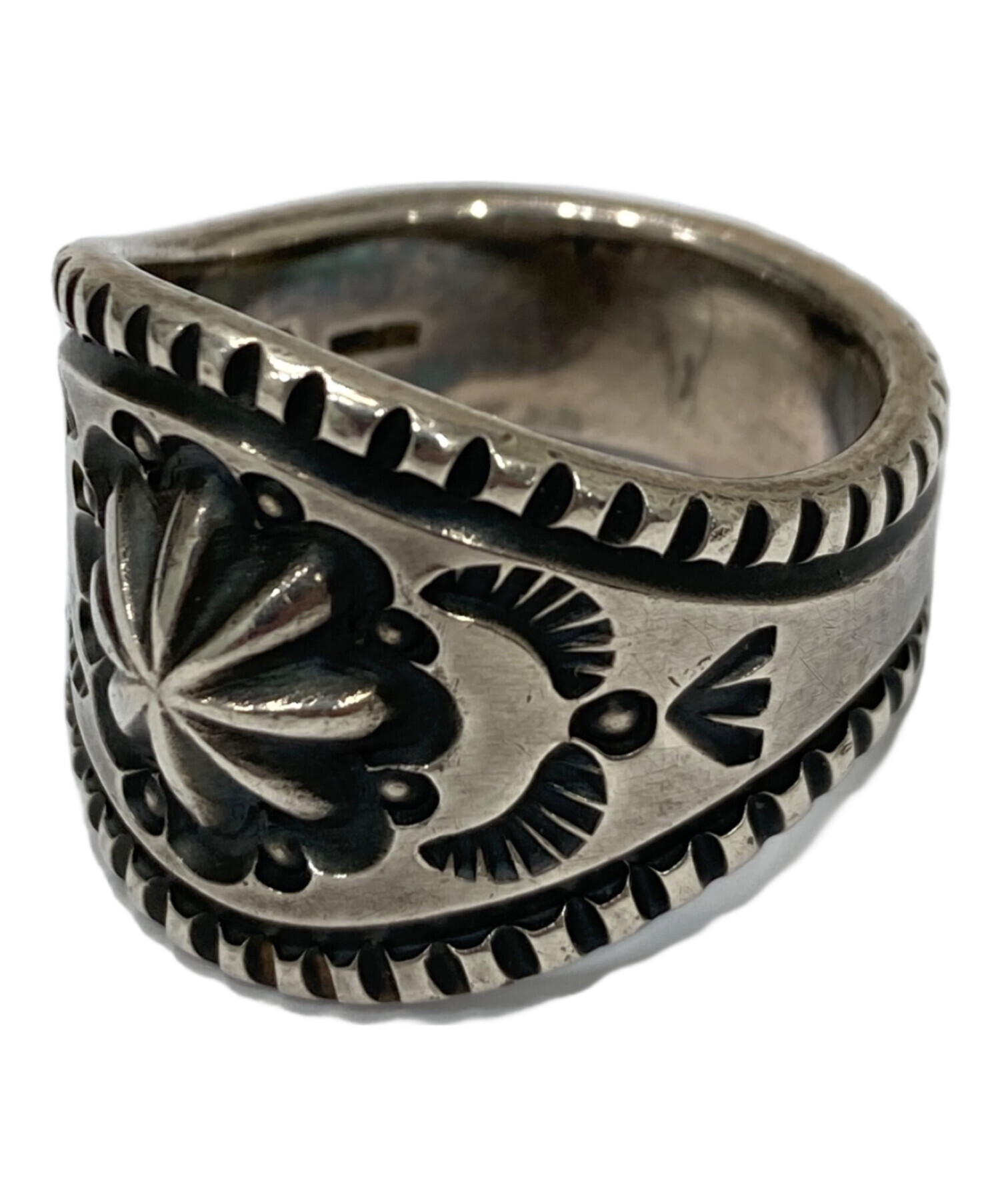 Navajo ナバホ　シルバーリング　サンダーバード　スタンプワーク　アポロ 楽天市場】【FUNNY公式ストア】 ナバホ族 ボー・リーブス スタンプ