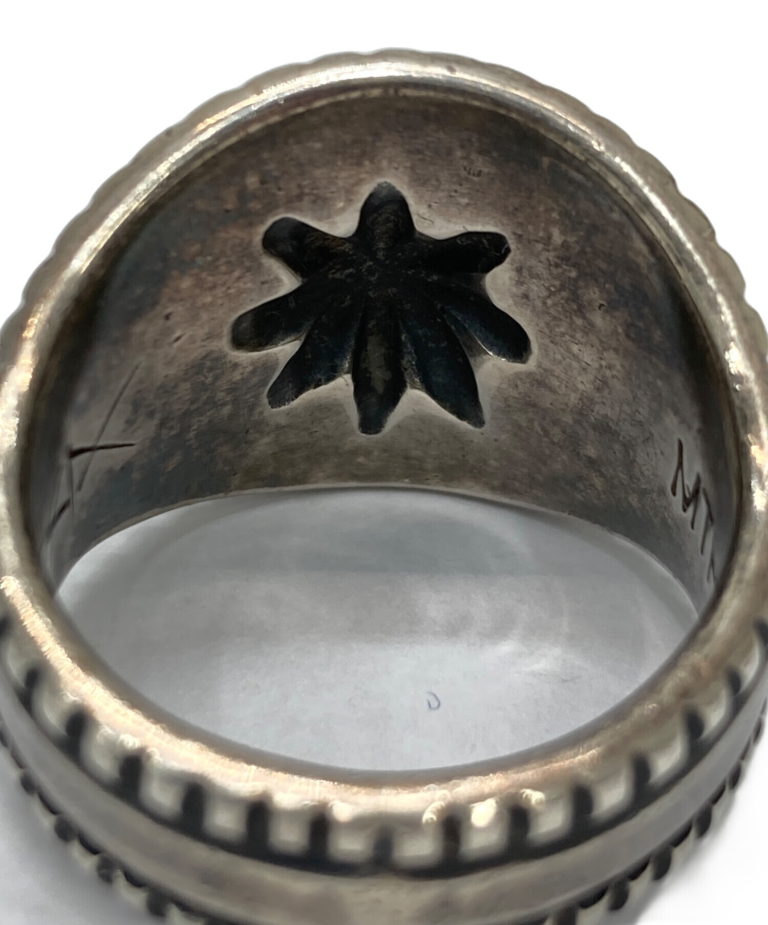 中古・古着通販】Navajo (ナバホ) スタンプワークシルバーリング