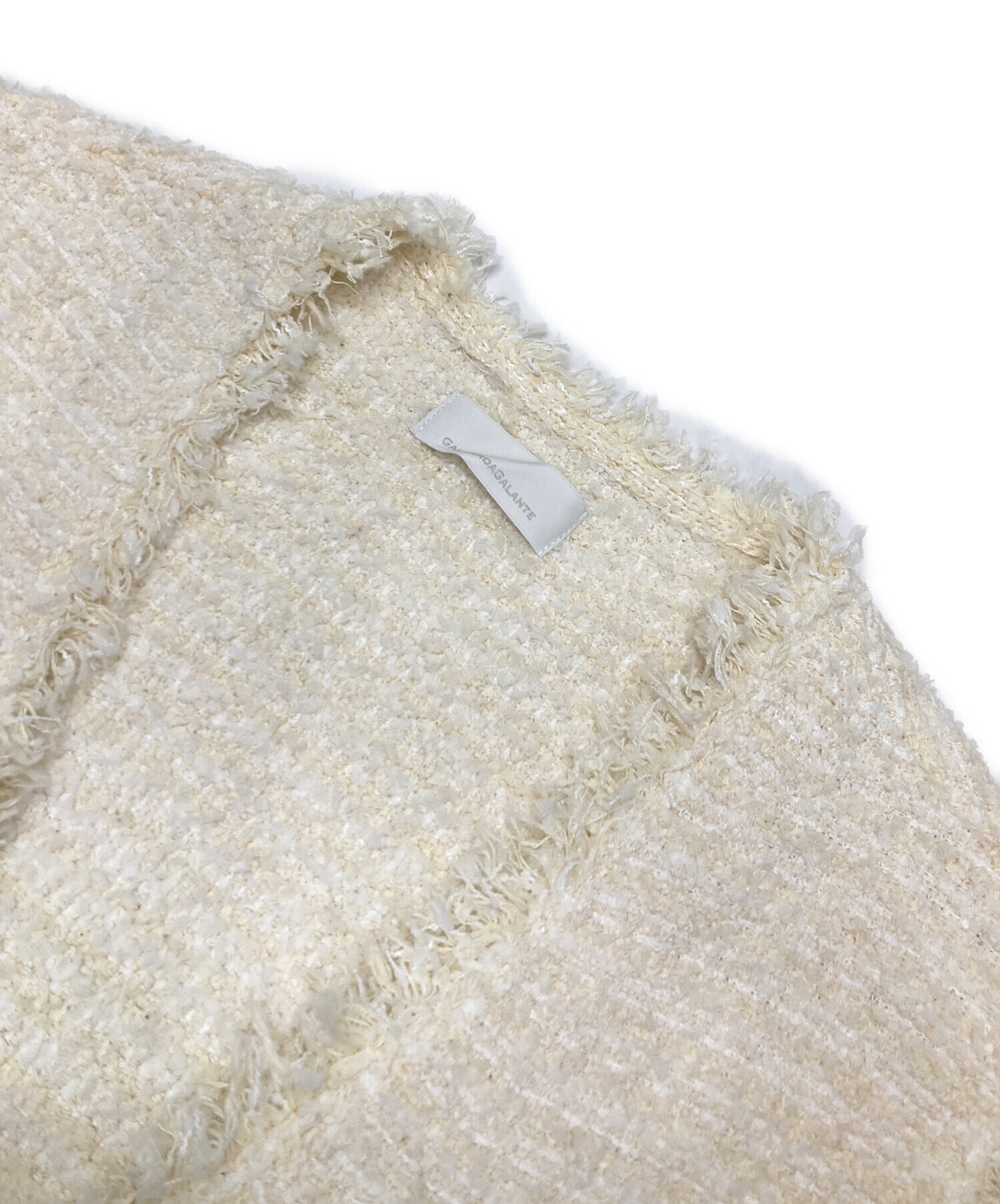 中古・古着通販】GALLARDA GALANTE (ガリャルダガランテ) ツイードジレ