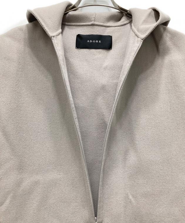 中古・古着通販】ADORE (アドーア) ライトリバーフーディーワンピース