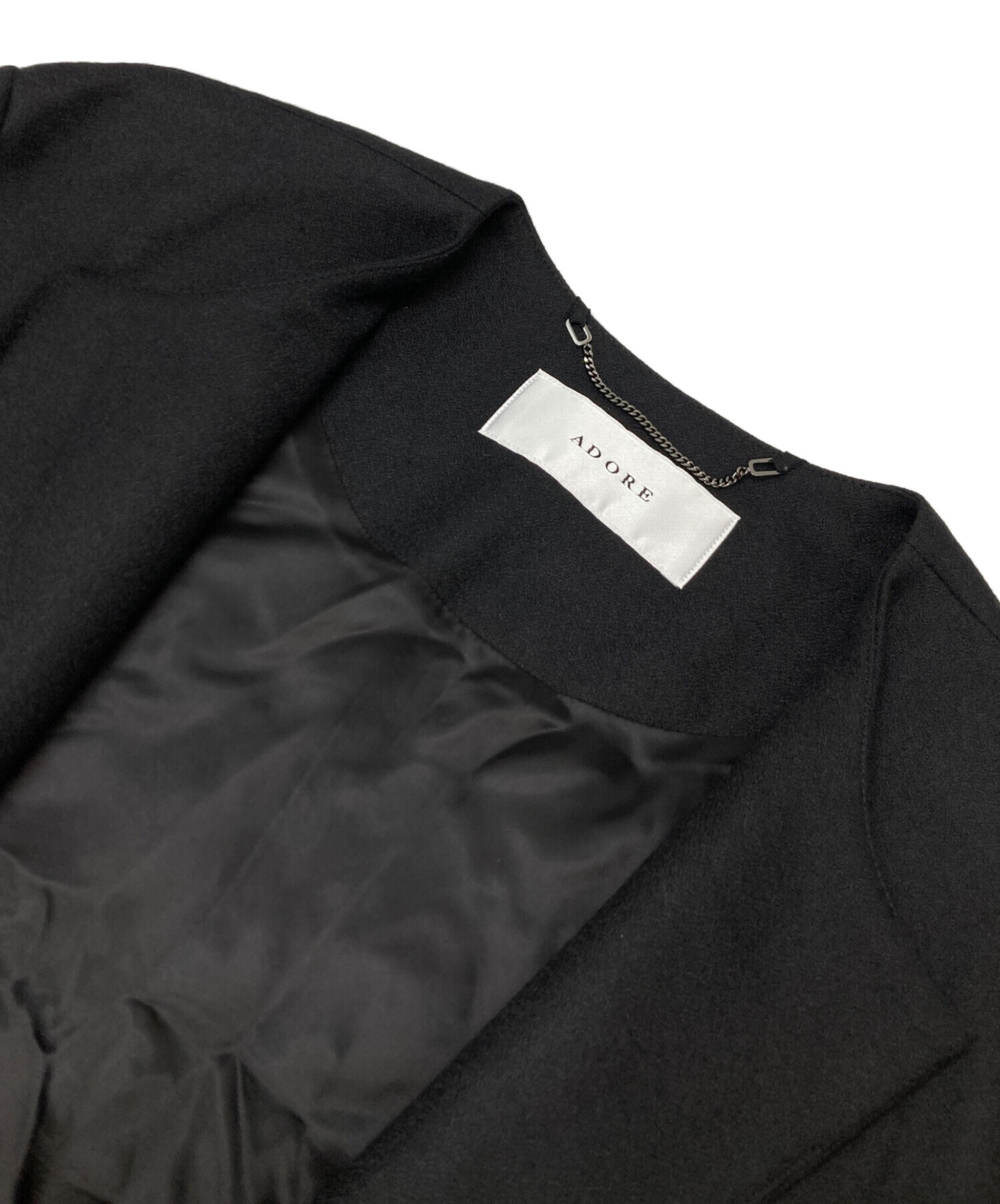 中古・古着通販】ADORE (アドーア) ウールアムンゼンノーカラー