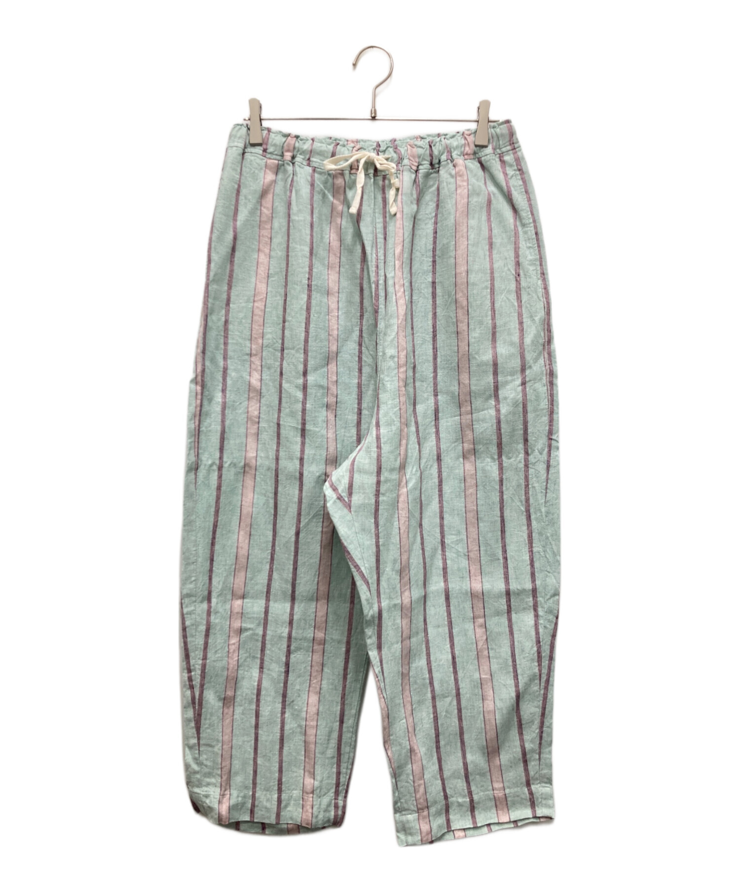 中古・古着通販】nest Robe (ネストローブ) リネンマルチストライプ