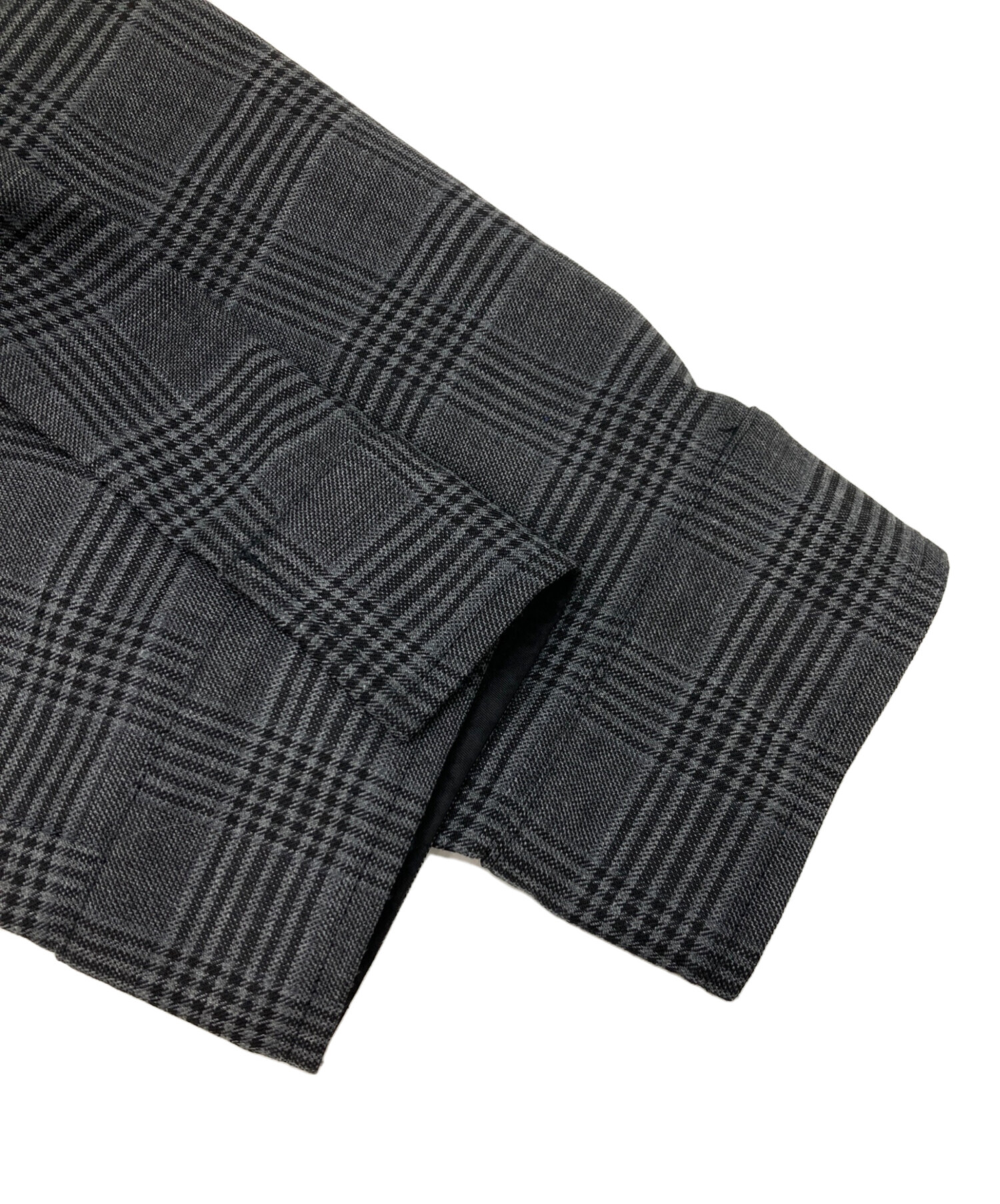中古・古着通販】DIESEL (ディーゼル) チェッククロップドジャケット