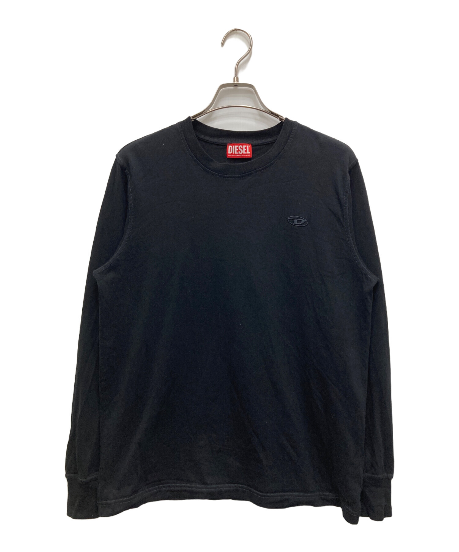 中古・古着通販】DIESEL (ディーゼル) ロングスリーブTシャツ ブラック