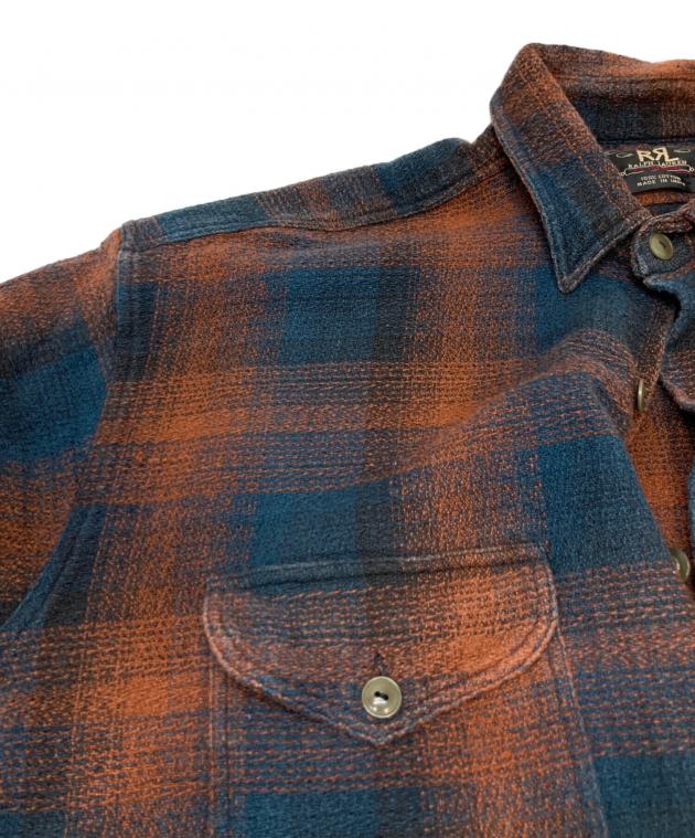 中古・古着通販】RRL (ダブルアールエル) オンブレチェックシャツ