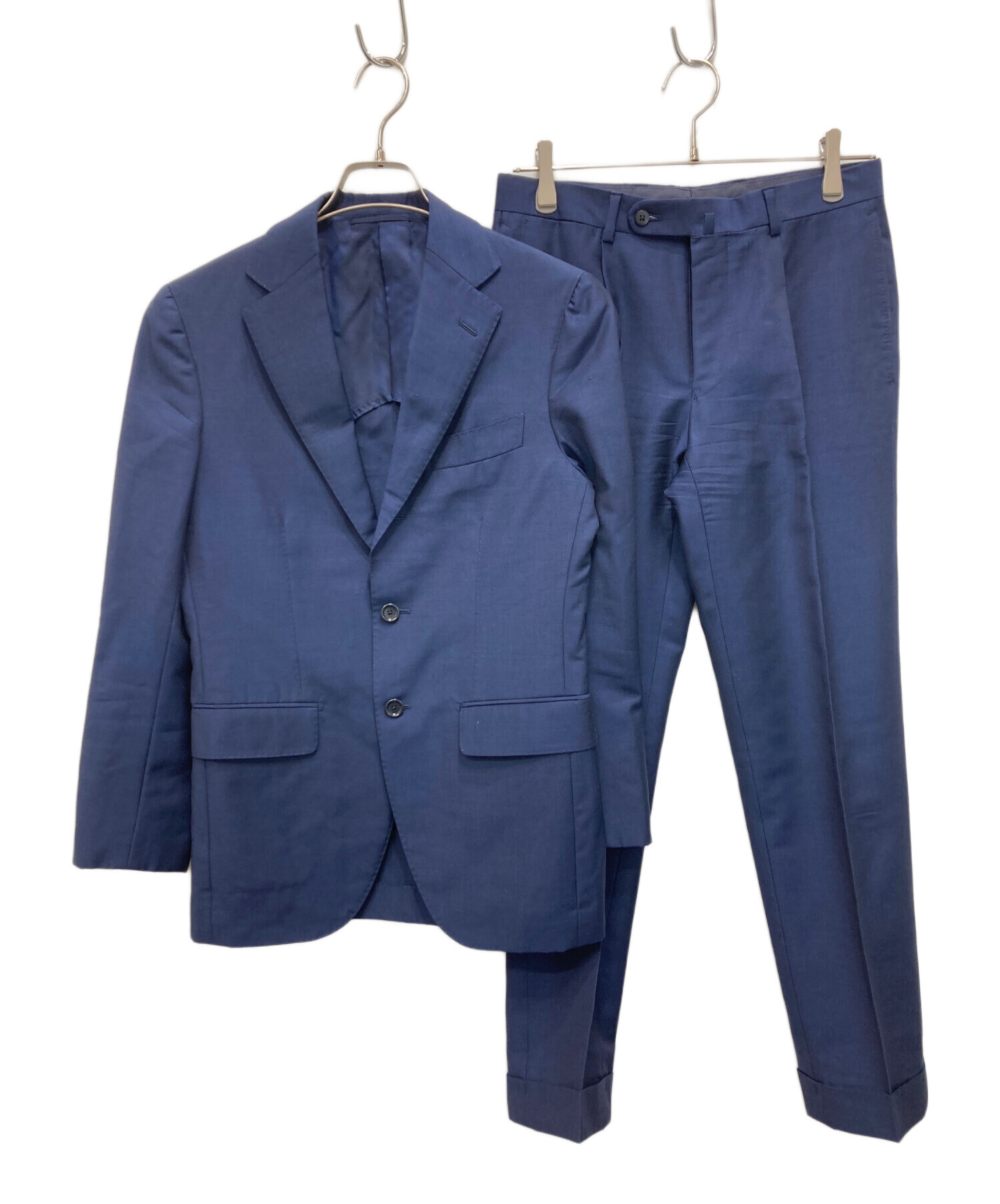 中古・古着通販】BEAMS F (ビームスエフ) セットアップスーツ ネイビー