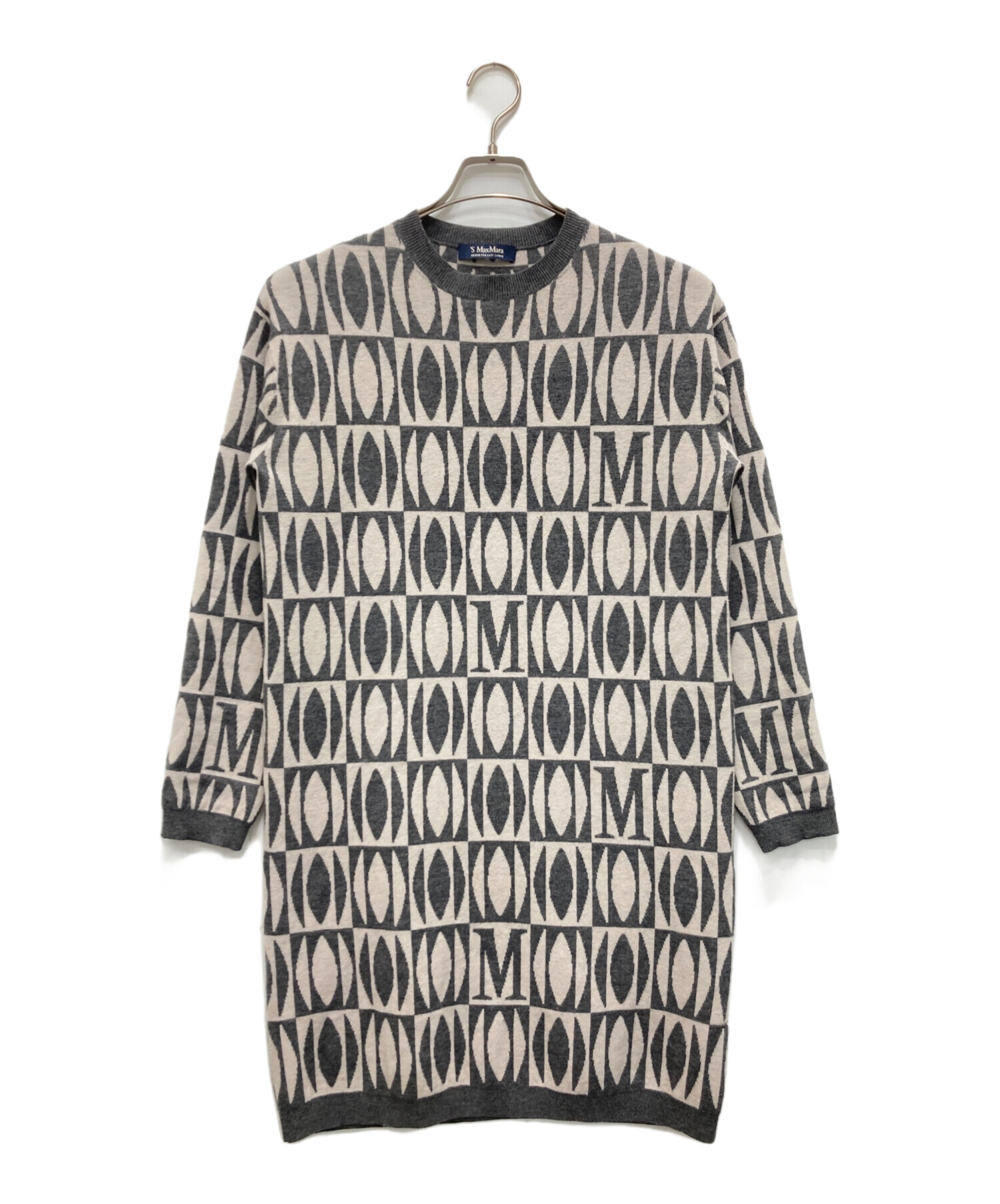 中古・古着通販】'S Max Mara (エスマックスマーラ) 総柄ウール