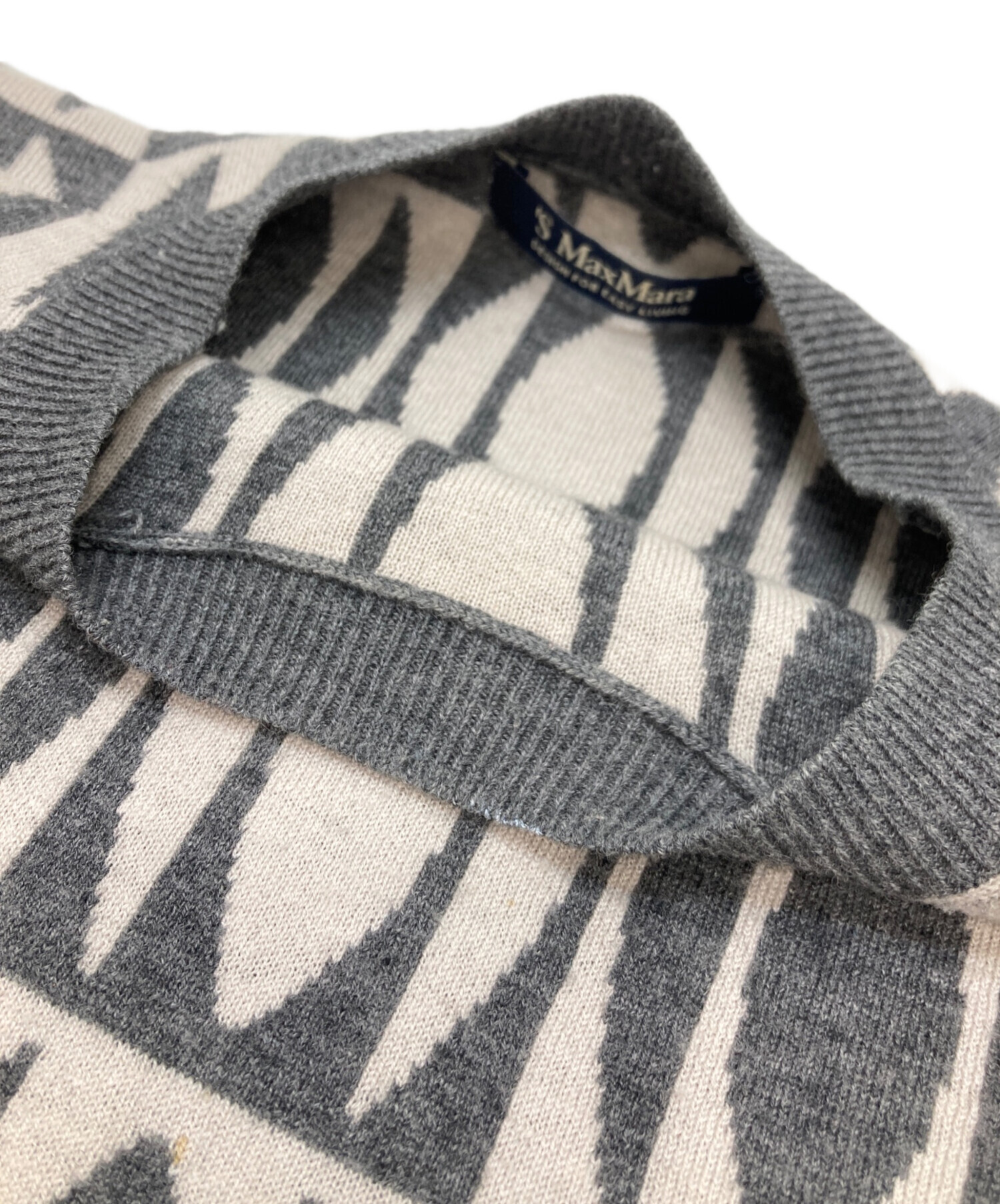 中古・古着通販】'S Max Mara (エスマックスマーラ) 総柄ウール