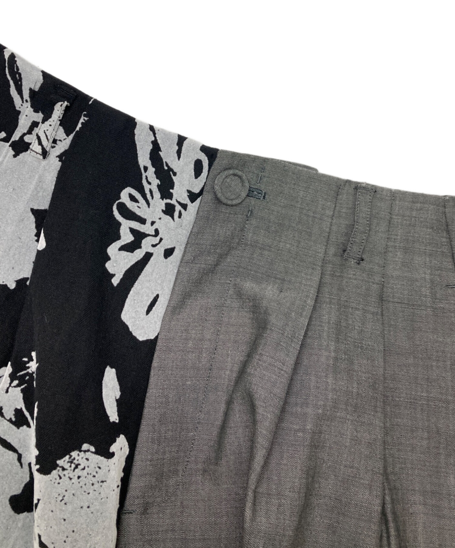 中古・古着通販】ORIMI (オリミ) BIG BIG SLACKS グレー サイズ:2