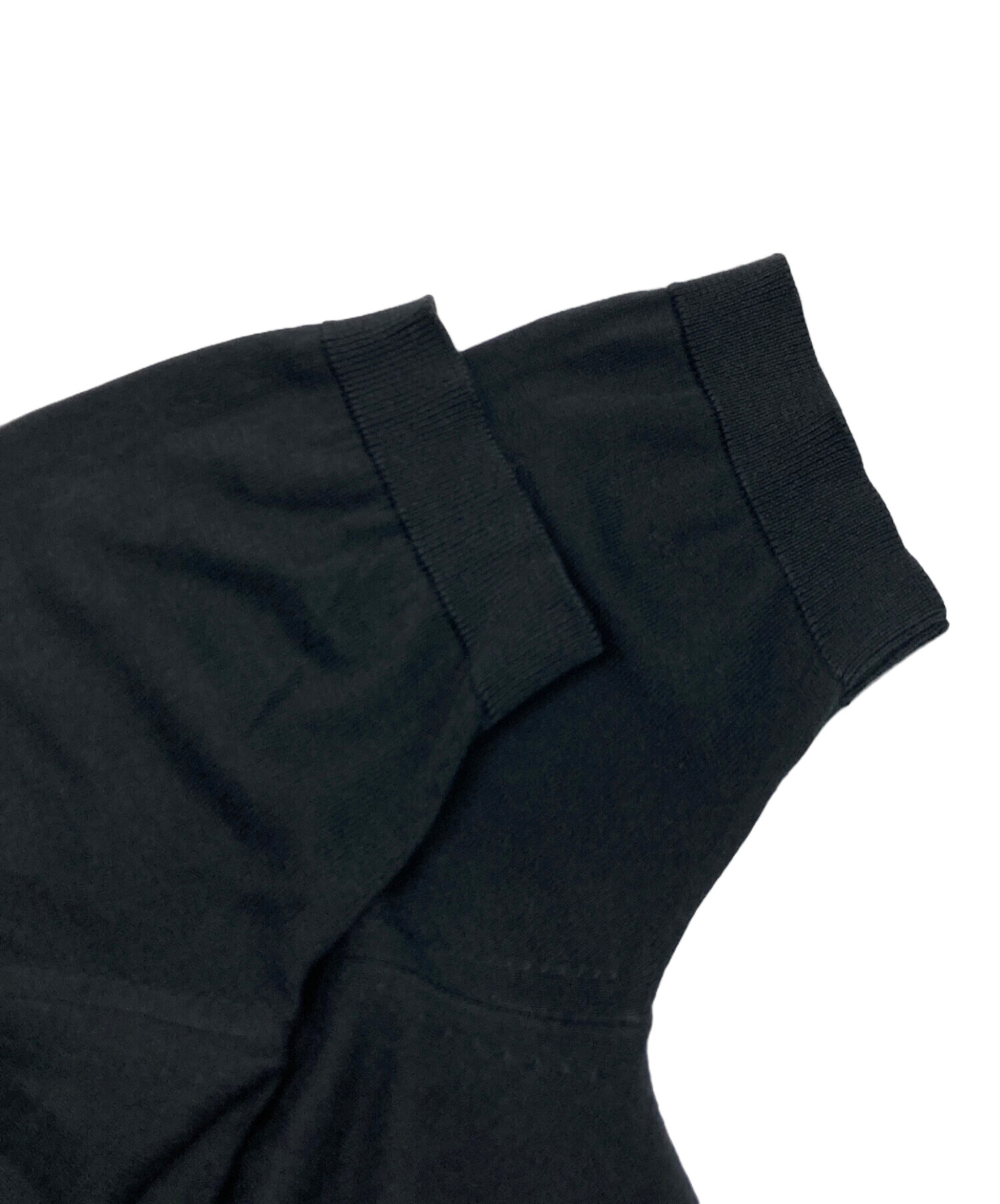 JOHN SMEDLEY ブラック ニットポロシャツ sizeM 中古・古着通販】JOHN SMEDLEY (ジョンスメドレー) ニットポロシャツ