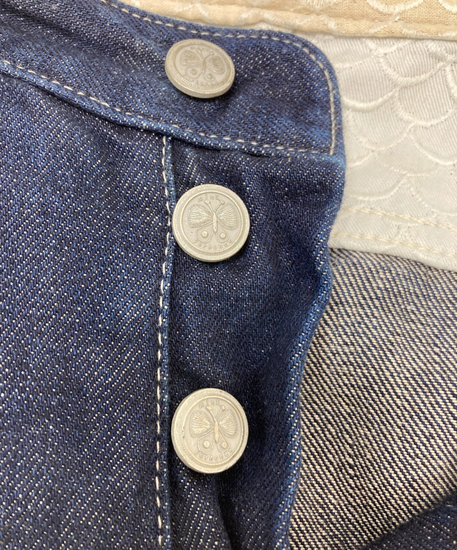 中古・古着通販】mina perhonen (ミナ ペルホネン) alwaysボタンフライ