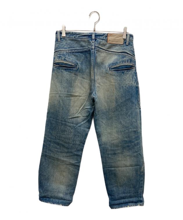 中古・古着通販】mina perhonen (ミナ ペルホネン) ダメージ加工デニム