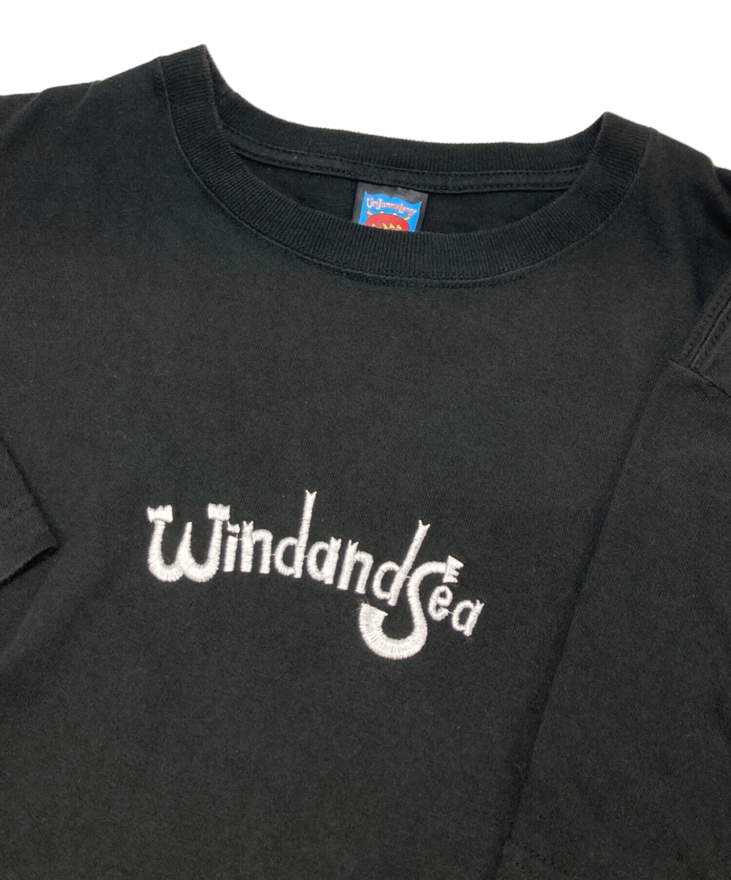 激レア【ウィンダンシー×ウンジャマラミー】限定コラボ ワーク 半袖シャツ M 黒 中古・古着通販】WIND AND SEA (ウィンダンシー) Um Jammer Lammy