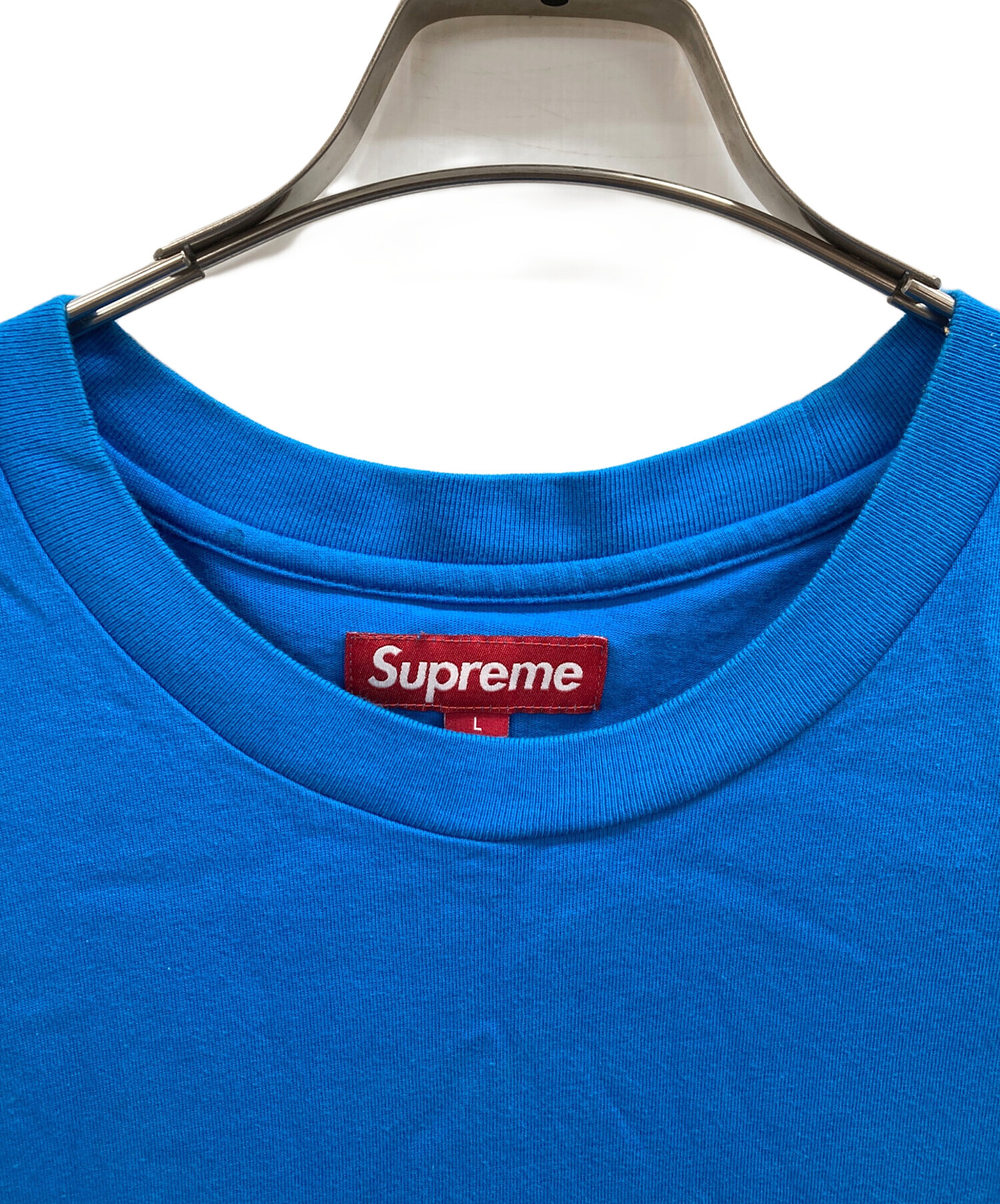 【新品未使用】Supreme Small Box L/S Tee M ブルー 中古・古着通販】SUPREME (シュプリーム) SMALL BOX LOGO Tee ブルー