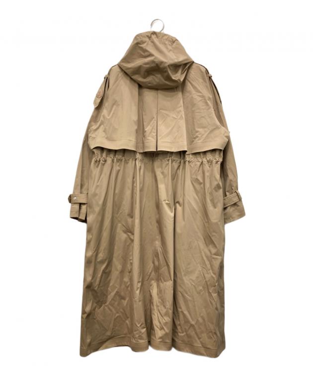 MONCLER AMARINTHE ナイロンコート　1 中古・古着通販】MONCLER (モンクレール) AMARINTHE / コート ベージュ