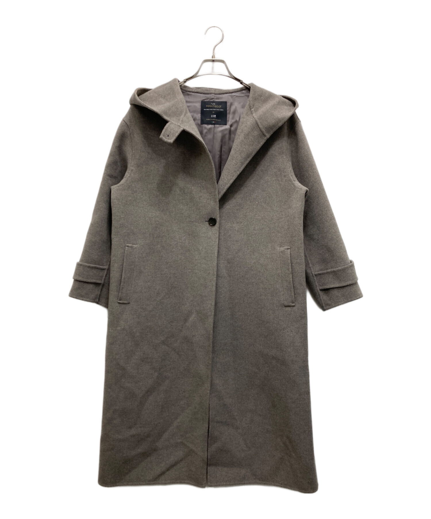 中古・古着通販】23区 (ニジュウサンク) MANTECOPureリバー フード 