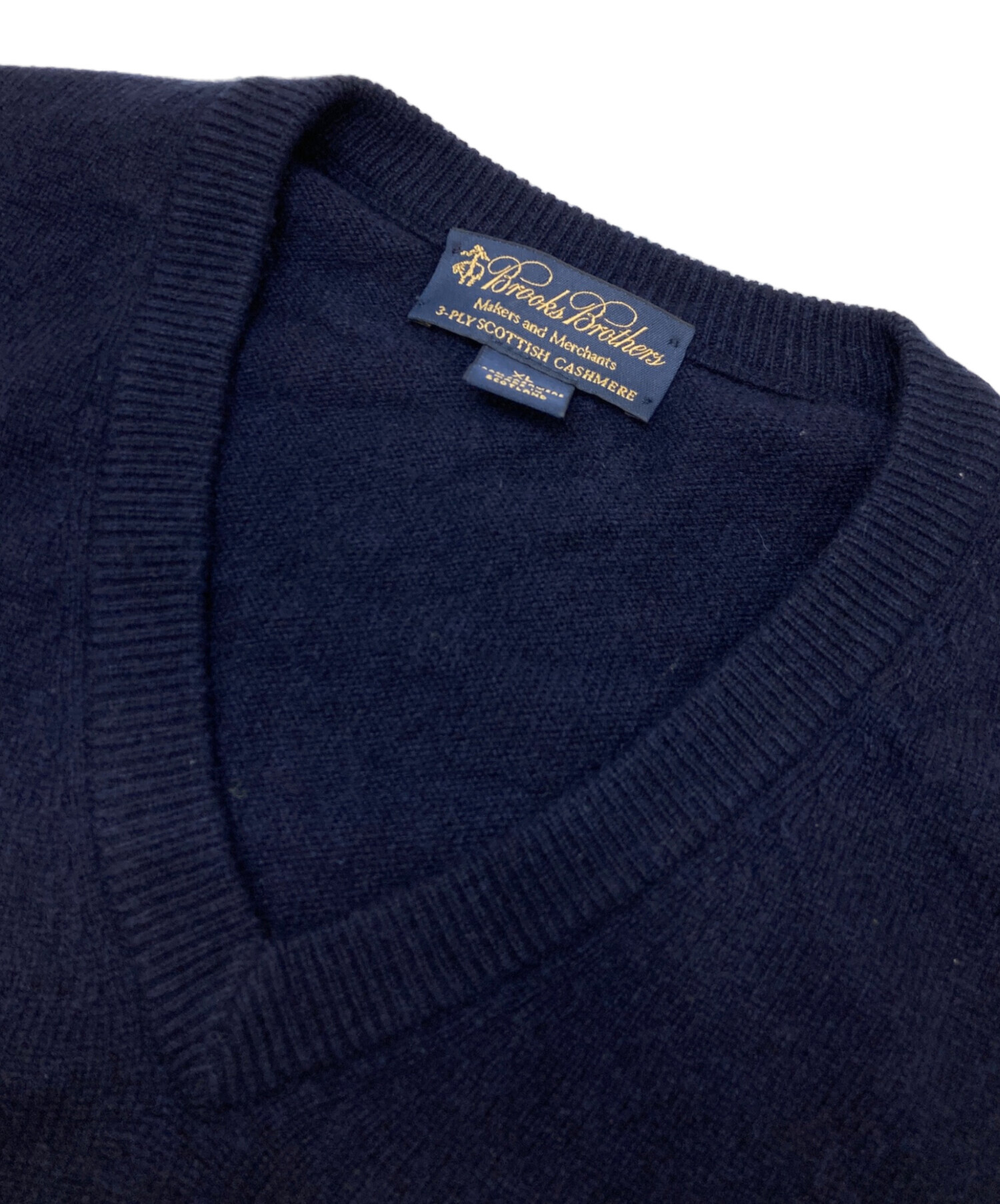 中古・古着通販】BROOKS BROTHERS (ブルックスブラザーズ) カシミヤV