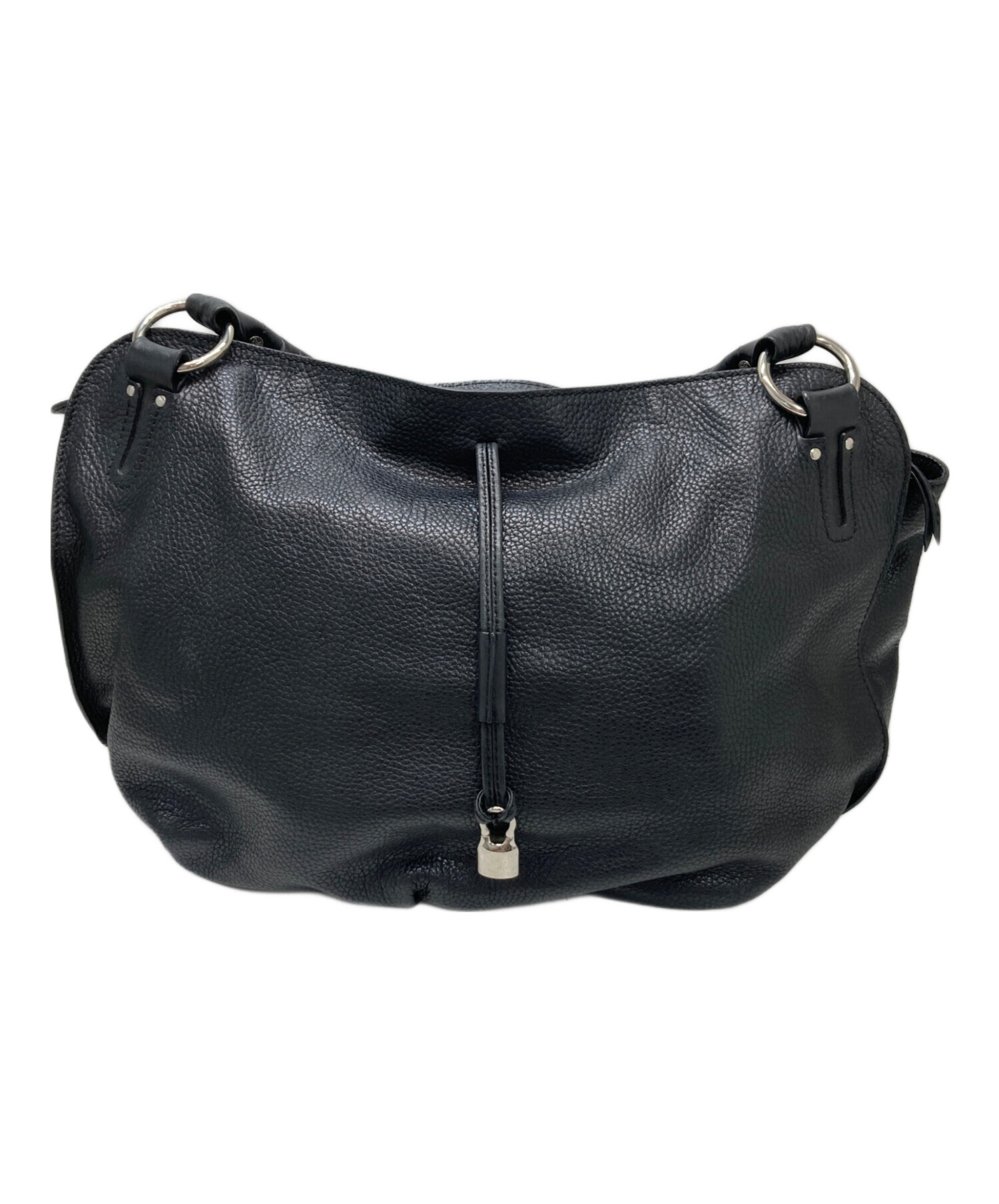 中古・古着通販】CELINE (セリーヌ) ハンドバッグ ブラック｜ブランド