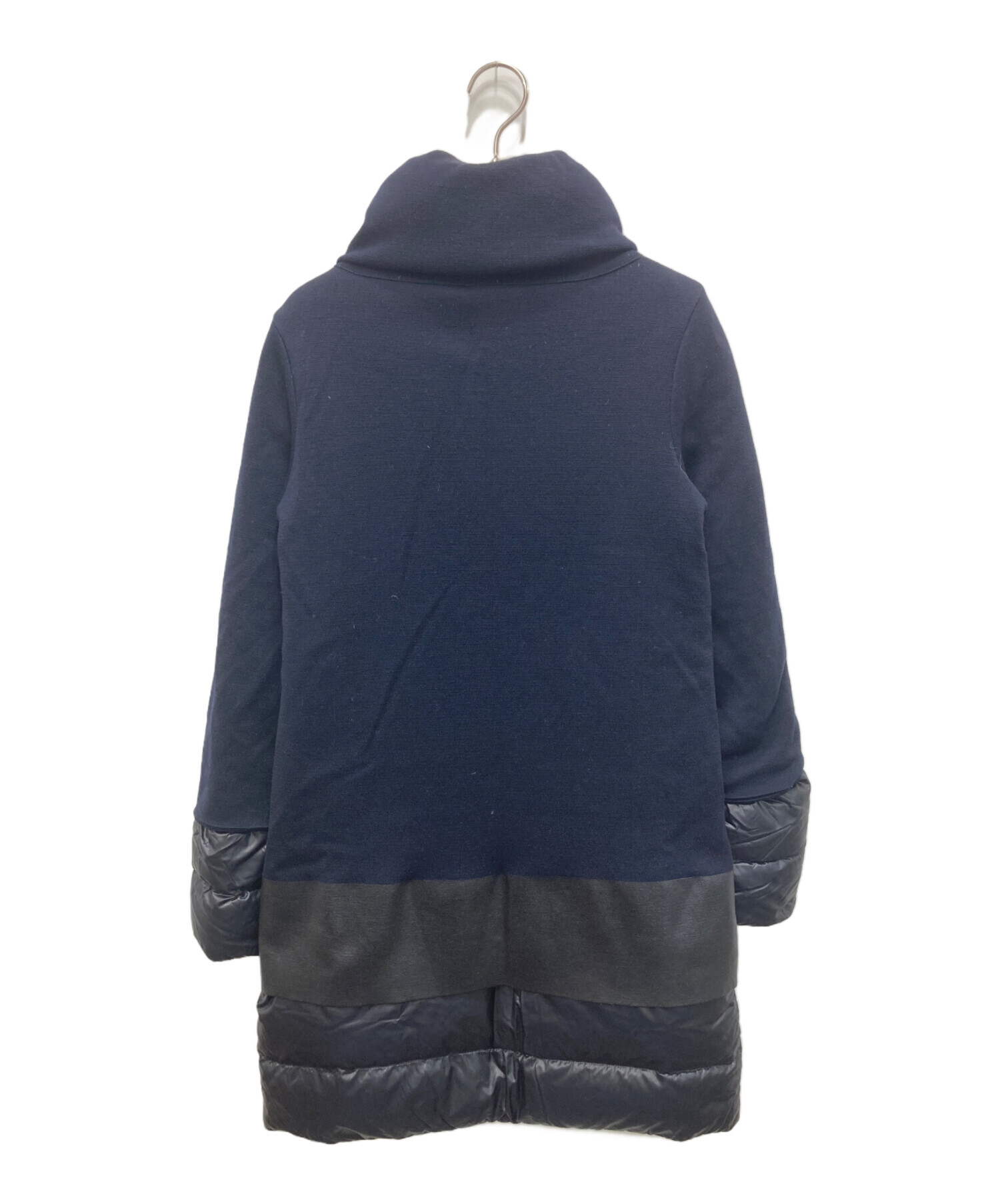 中古・古着通販】HERNO (ヘルノ) ニット切替レイヤードロングダウン