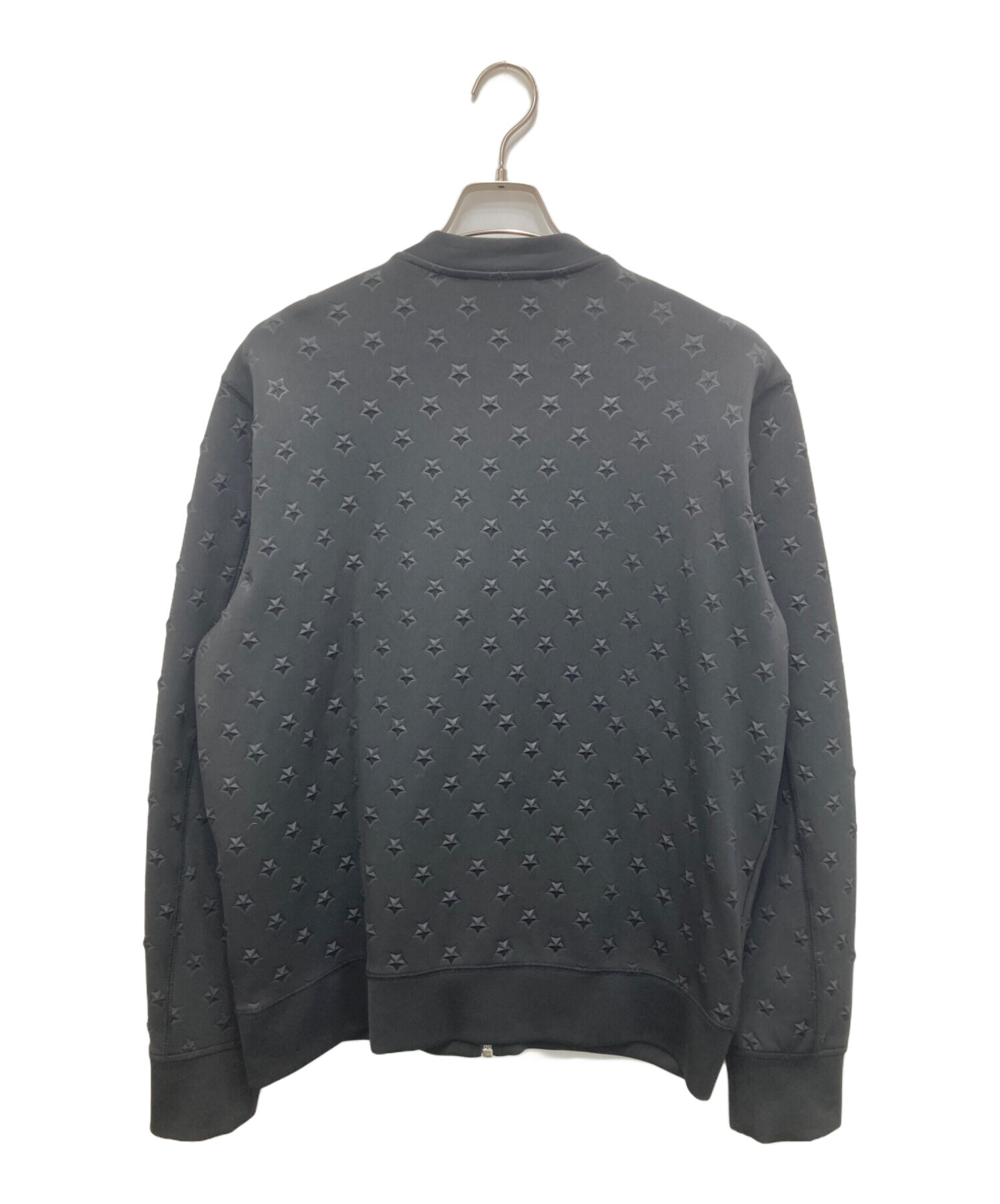 中古・古着通販】DIESEL (ディーゼル) 星柄ジップブルゾン ブラック