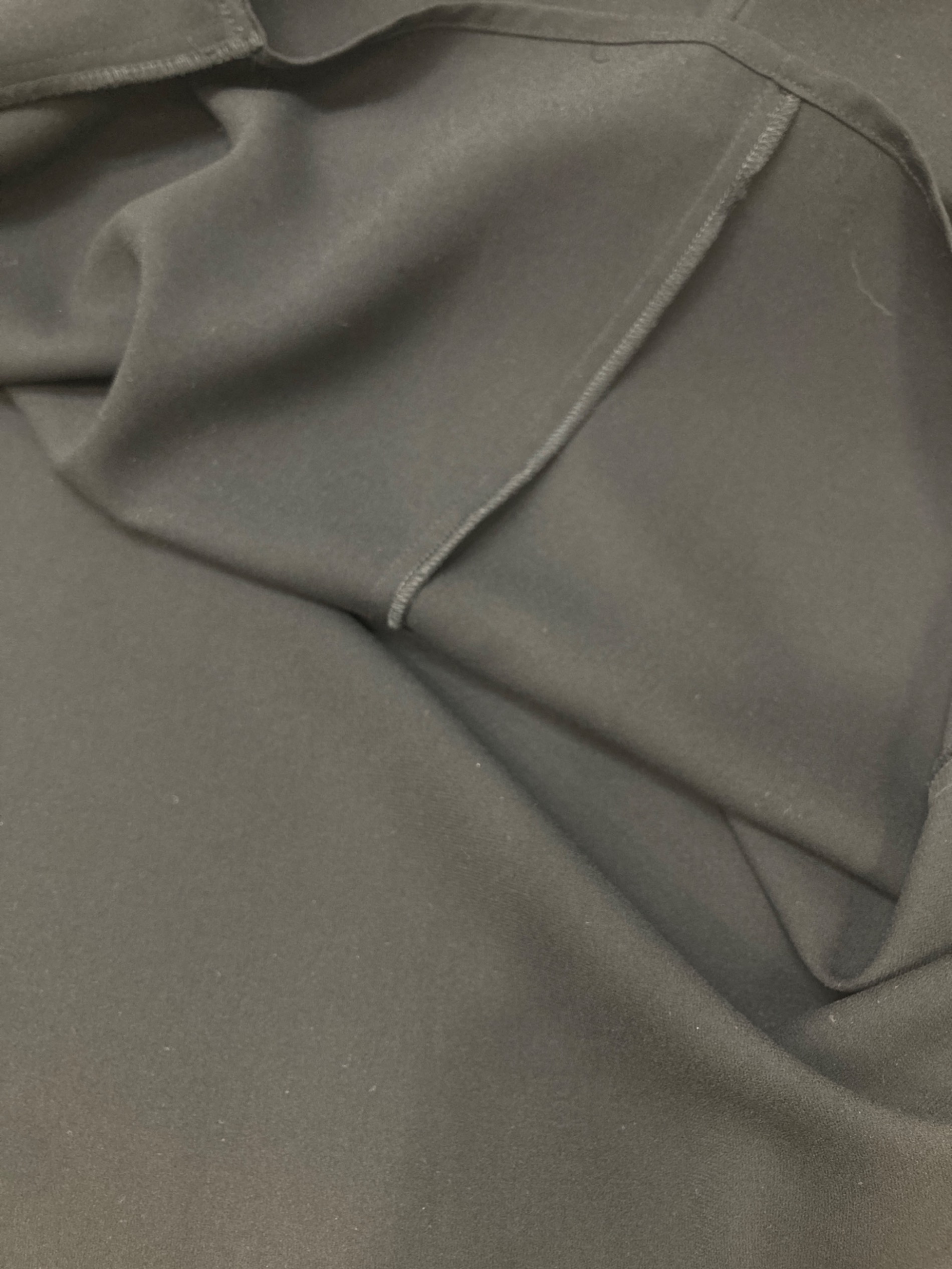 中古・古着通販】ENFOLD (エンフォルド) CAPE−SLEEVE DRESS ブラック