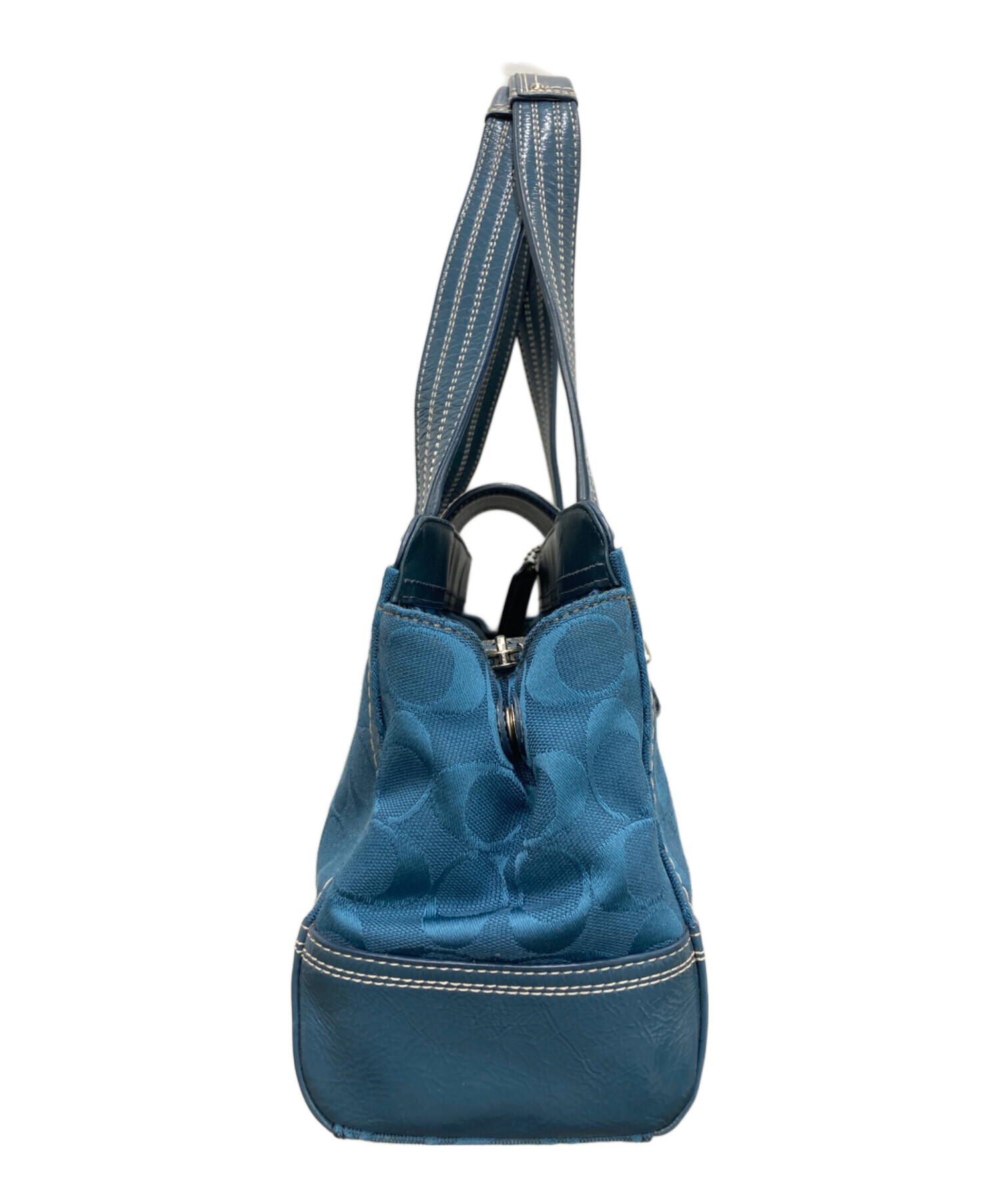 中古・古着通販】COACH (コーチ) シグネチャーワンショルダーバッグ