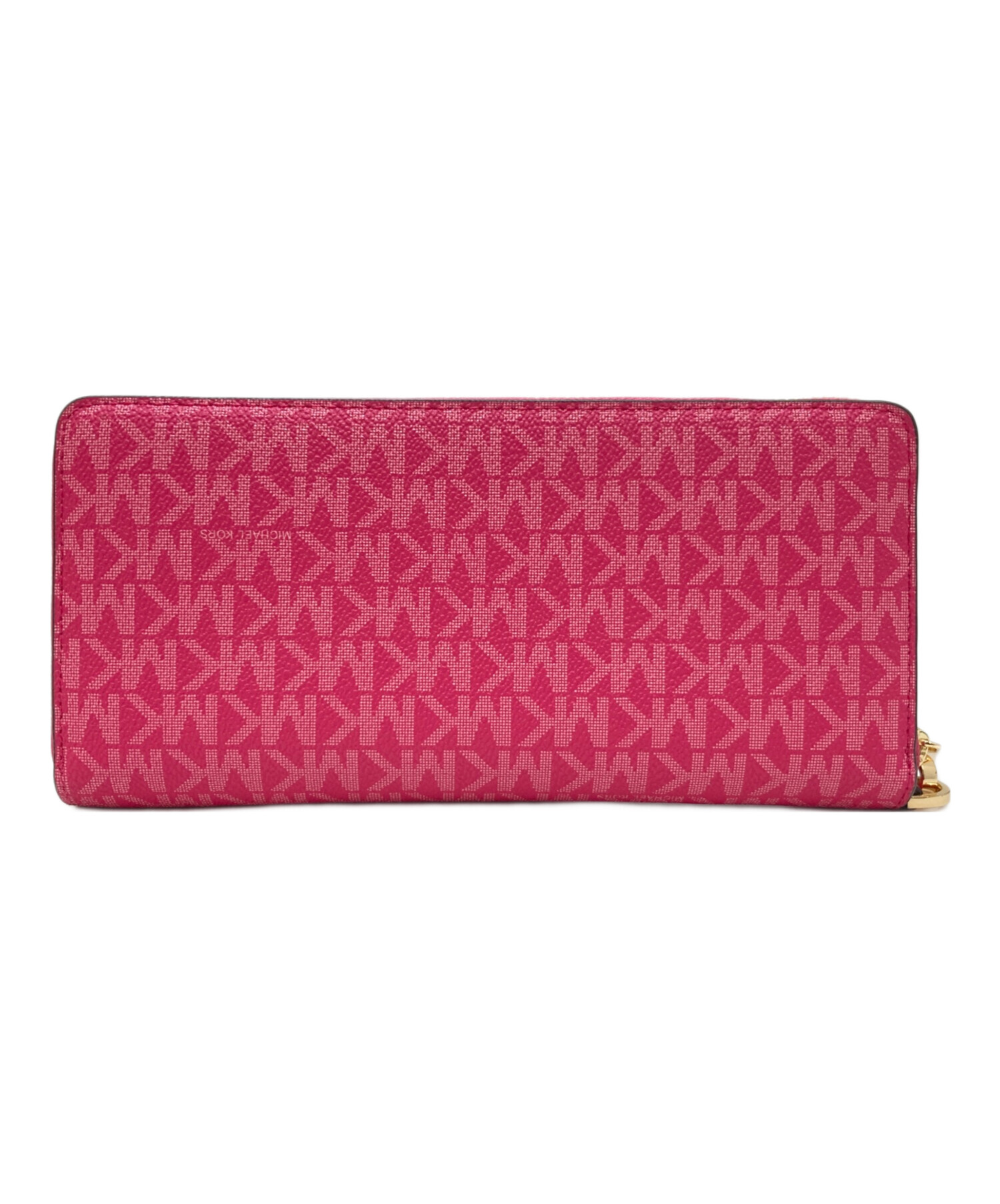 中古・古着通販】MICHAEL KORS (マイケル・コース) 長財布 ピンク 