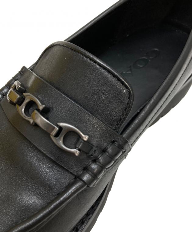 中古・古着通販】COACH (コーチ) ブルックスローファー ブラック
