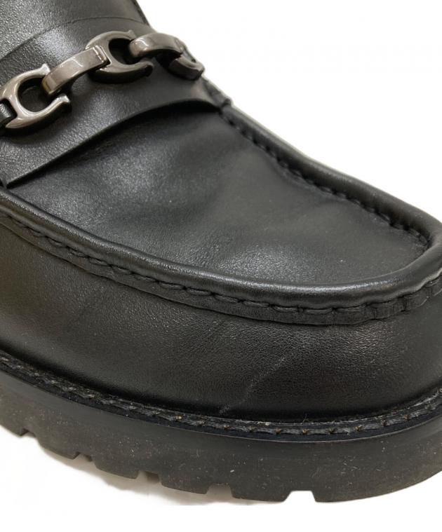 中古・古着通販】COACH (コーチ) ブルックスローファー ブラック