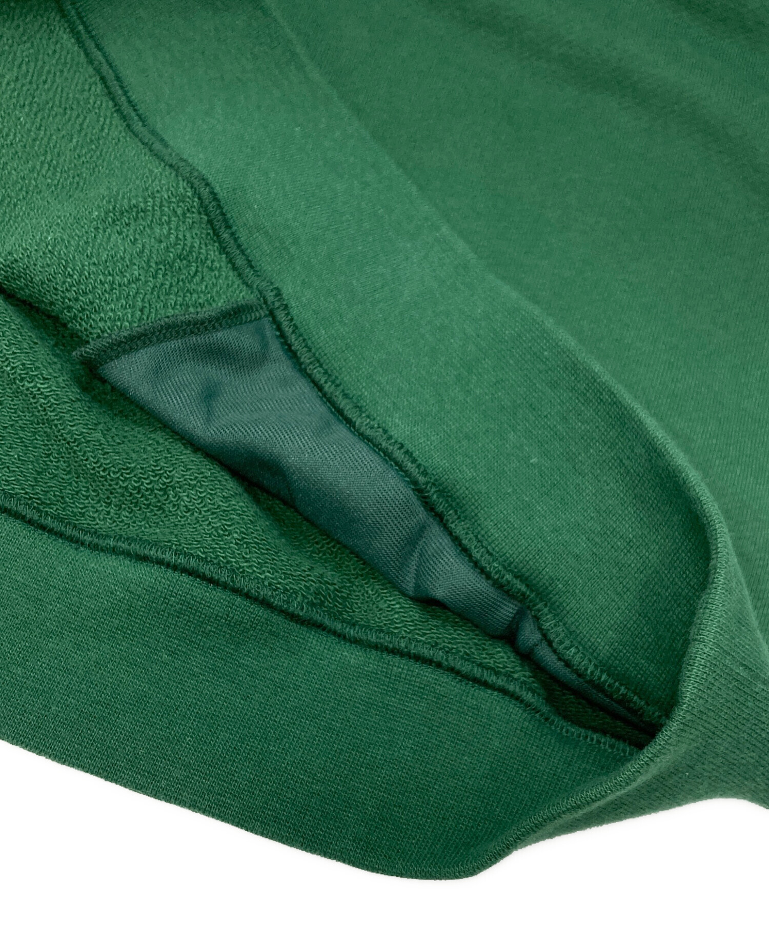 中古・古着通販】LACOSTE (ラコステ) ハーフジップスウェット グリーン