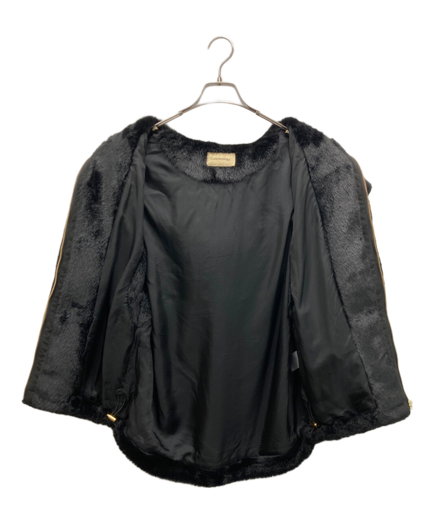 中古・古着通販】Curensology (カレンソロジー) ファーフーディベスト