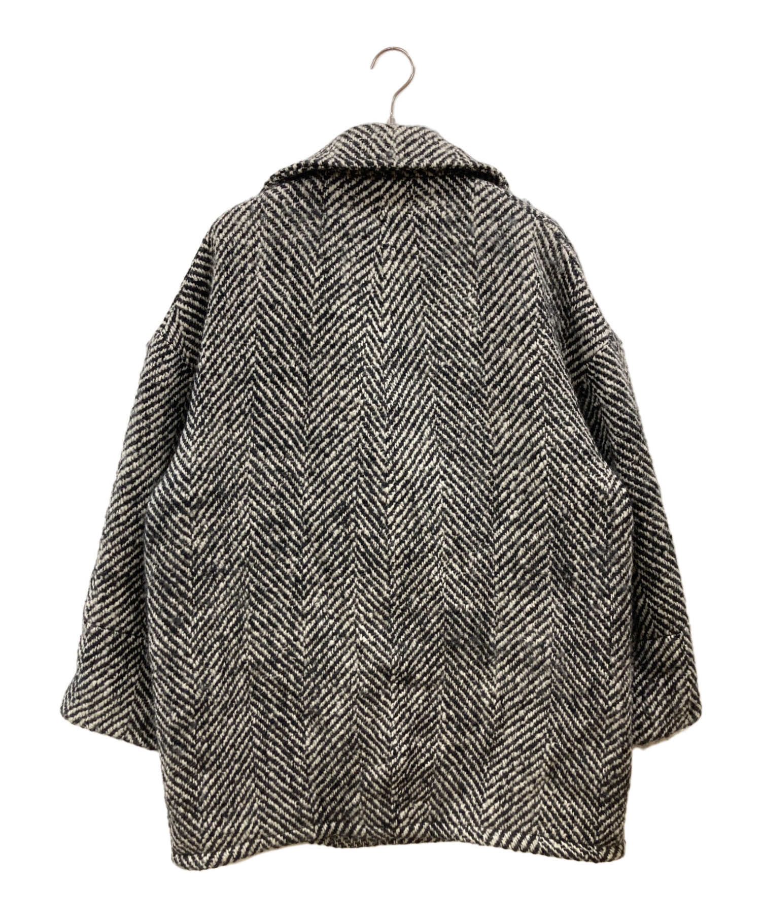 メゾンスペシャルヘリンボーンコート ケープコート 中古・古着通販】MAISON SPECIAL (メゾンスペシャル) ビッグ