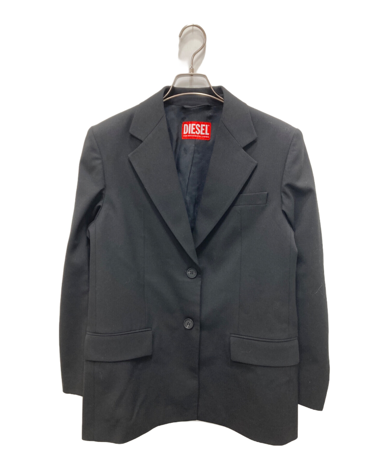 中古・古着通販】DIESEL (ディーゼル) 裏地ロゴテーラードジャケット