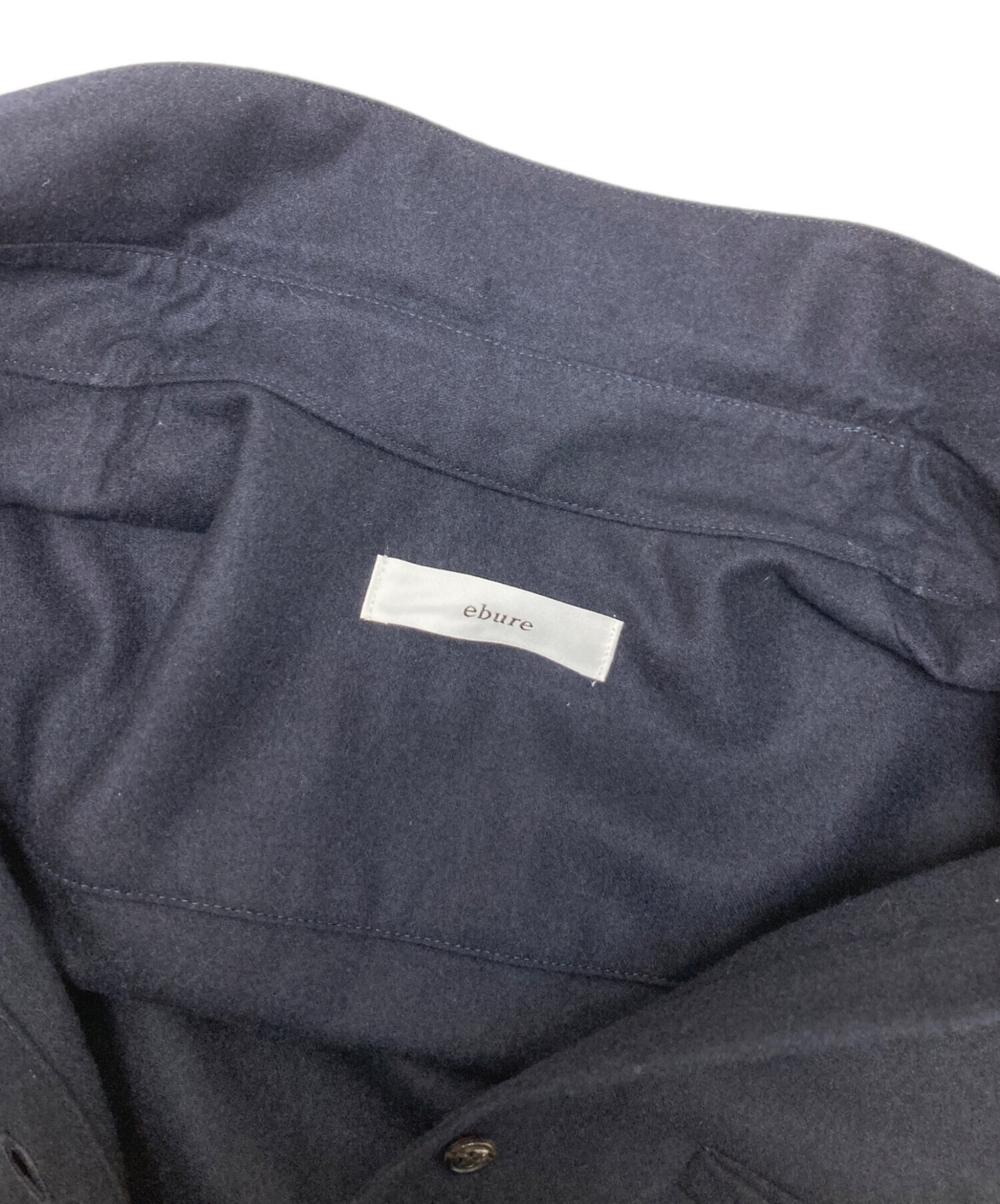 中古・古着通販】ebure (エブール) ウールカシミアポプリン ワンピース 中古・古着通販】ebure (エブール) ウールカシミアポプリン ワンピース