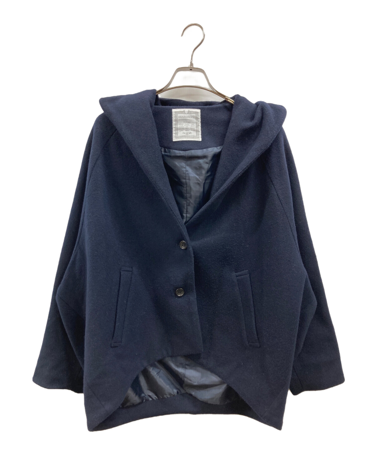 中古・古着通販】BEARDSLEY (ビアズリー) コクーンフーディーコート 